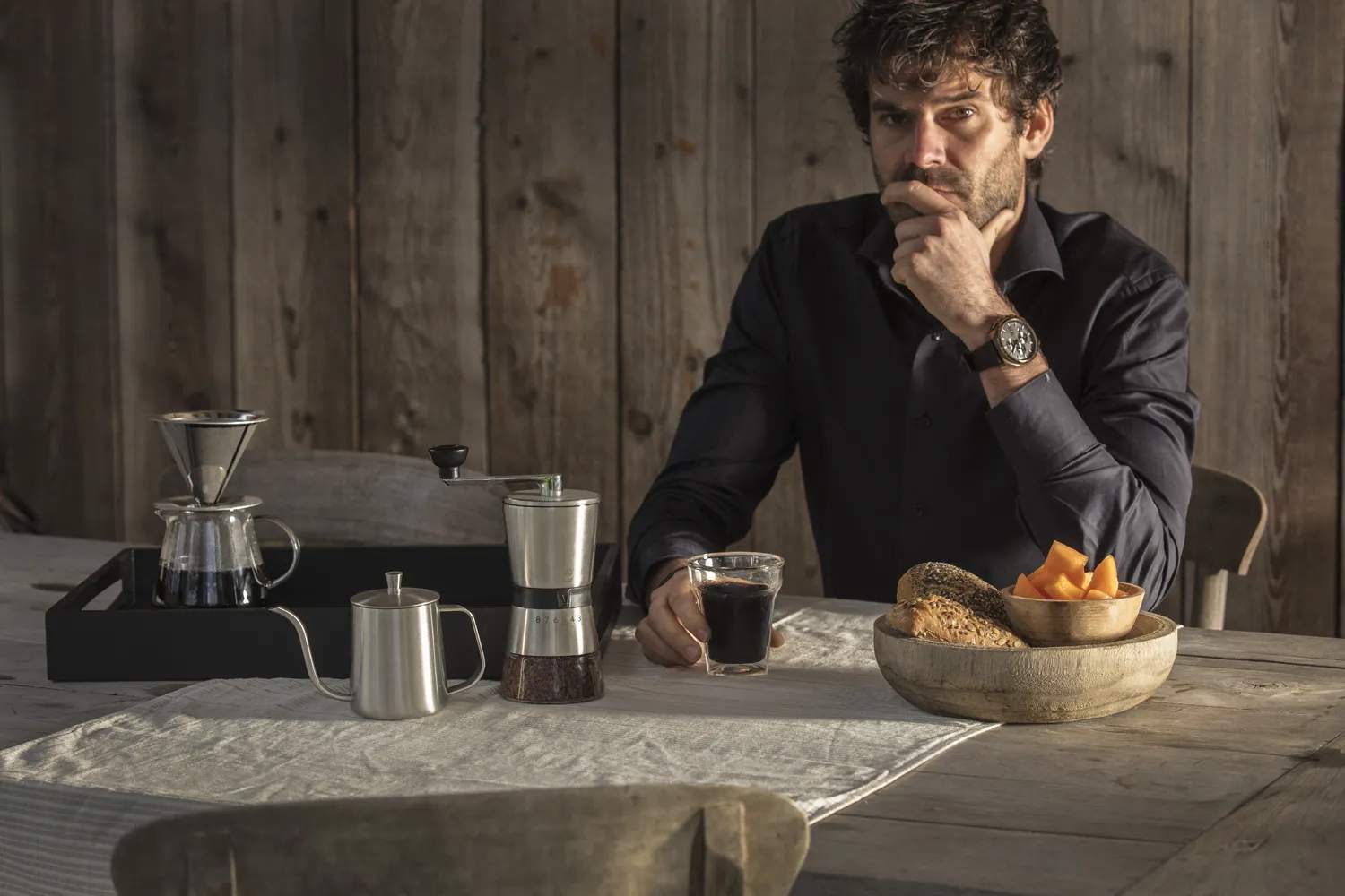 Leopold Vienna Kaffekværne Bologna Kaffemølle i Sølvfarvet, 3