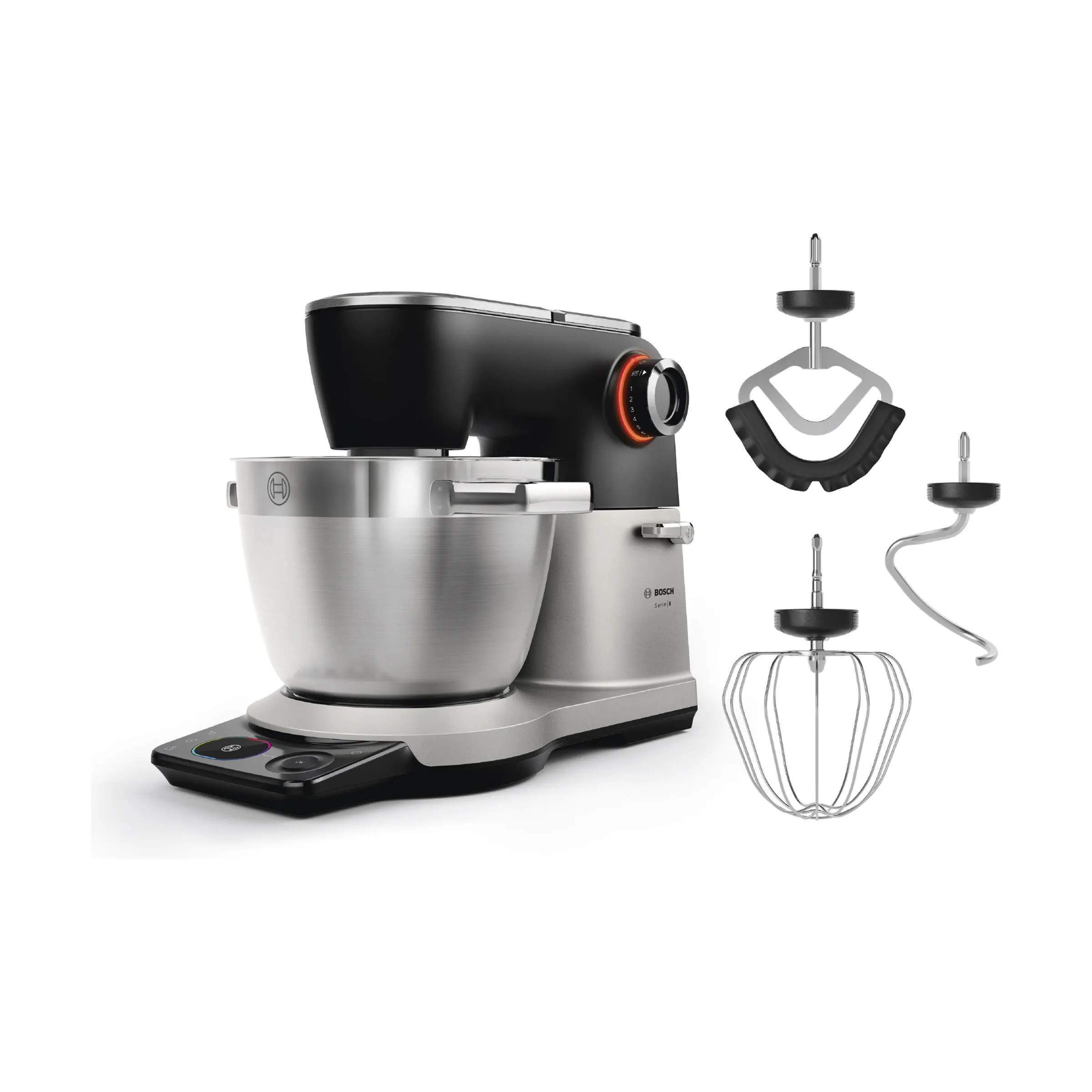 Bosch Røremaskiner Serie 8 Køkkenmaskine i Sort, 1