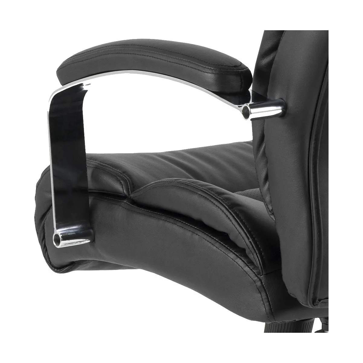 CASA Living Skrivebordsstole Benson Skrivebordsstol i sort, 4
