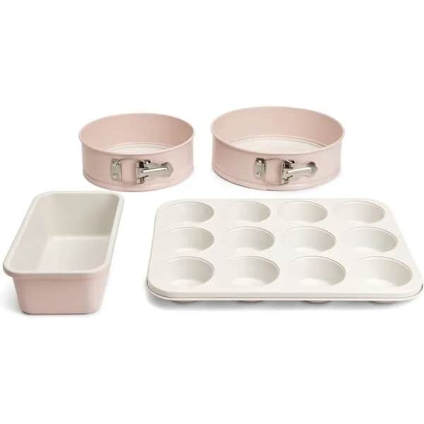 Cook & Baker Bageforme Bagesæt - 4 dele i rosa, 1