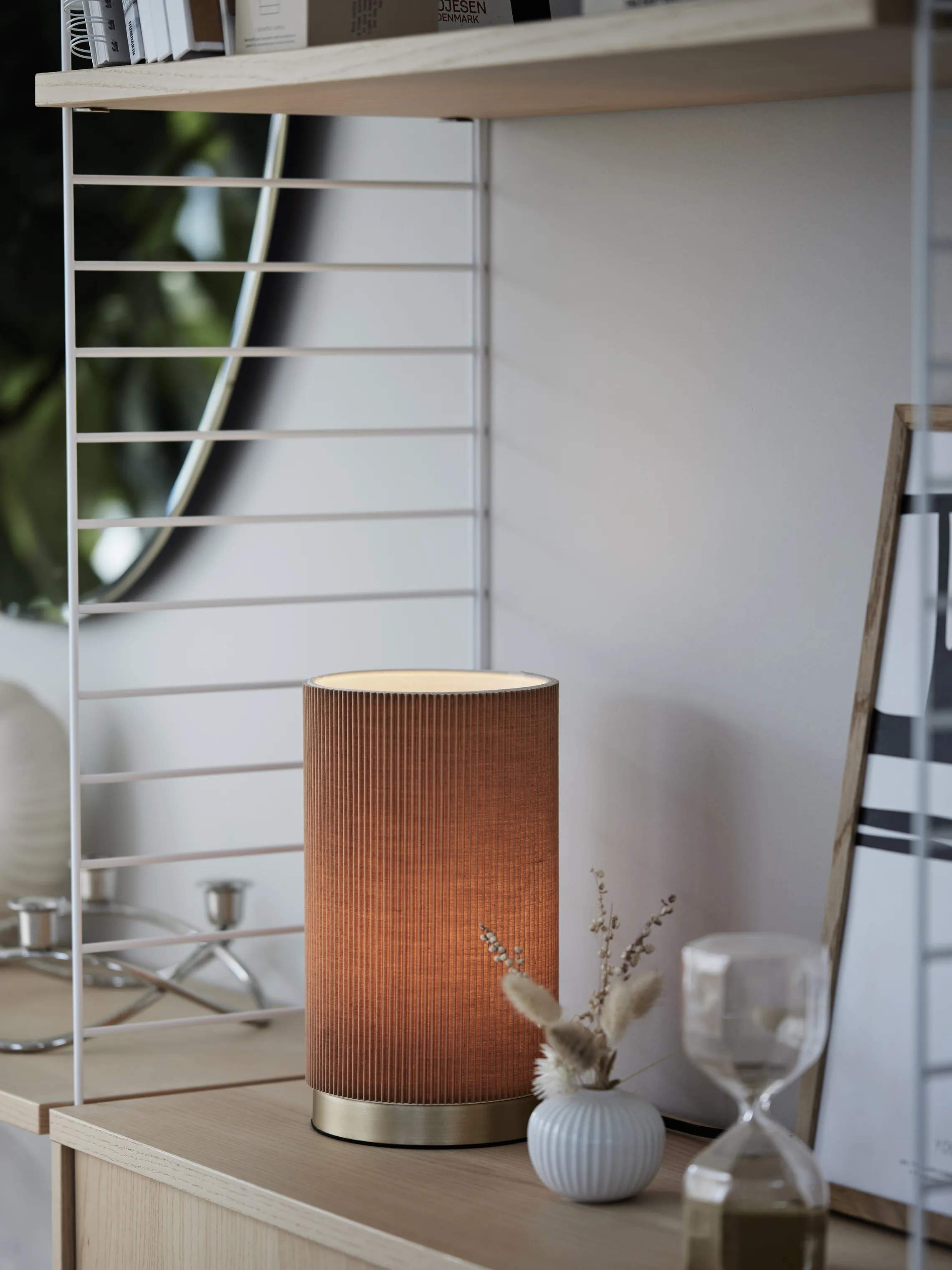 PR Home Bordlamper Dora Bordlampe i Brun/guld, 2