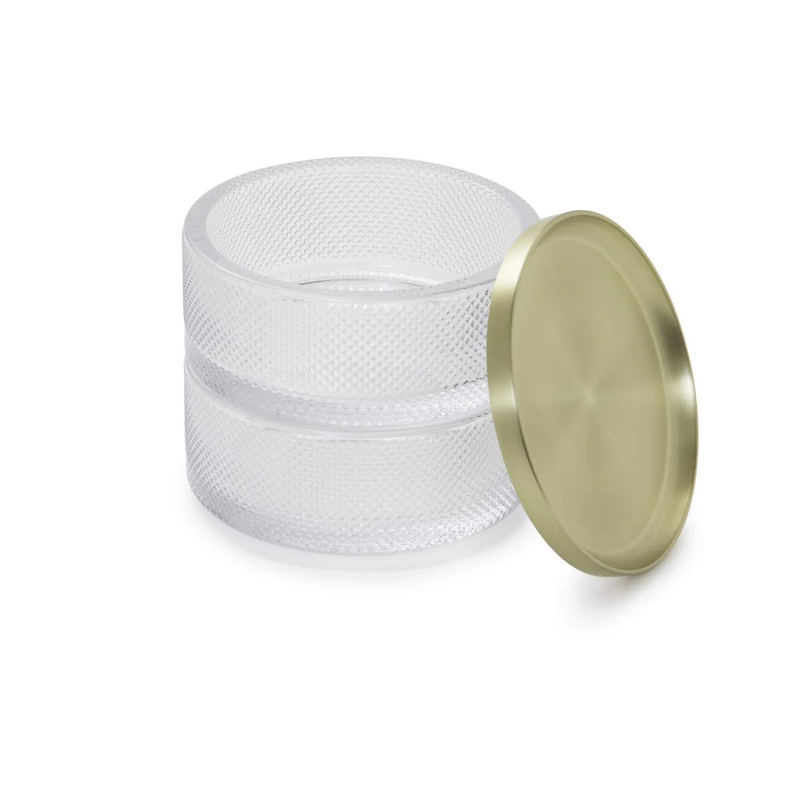 Umbra Småopbevaring Tesora Opbevaring i glass/brass, 4