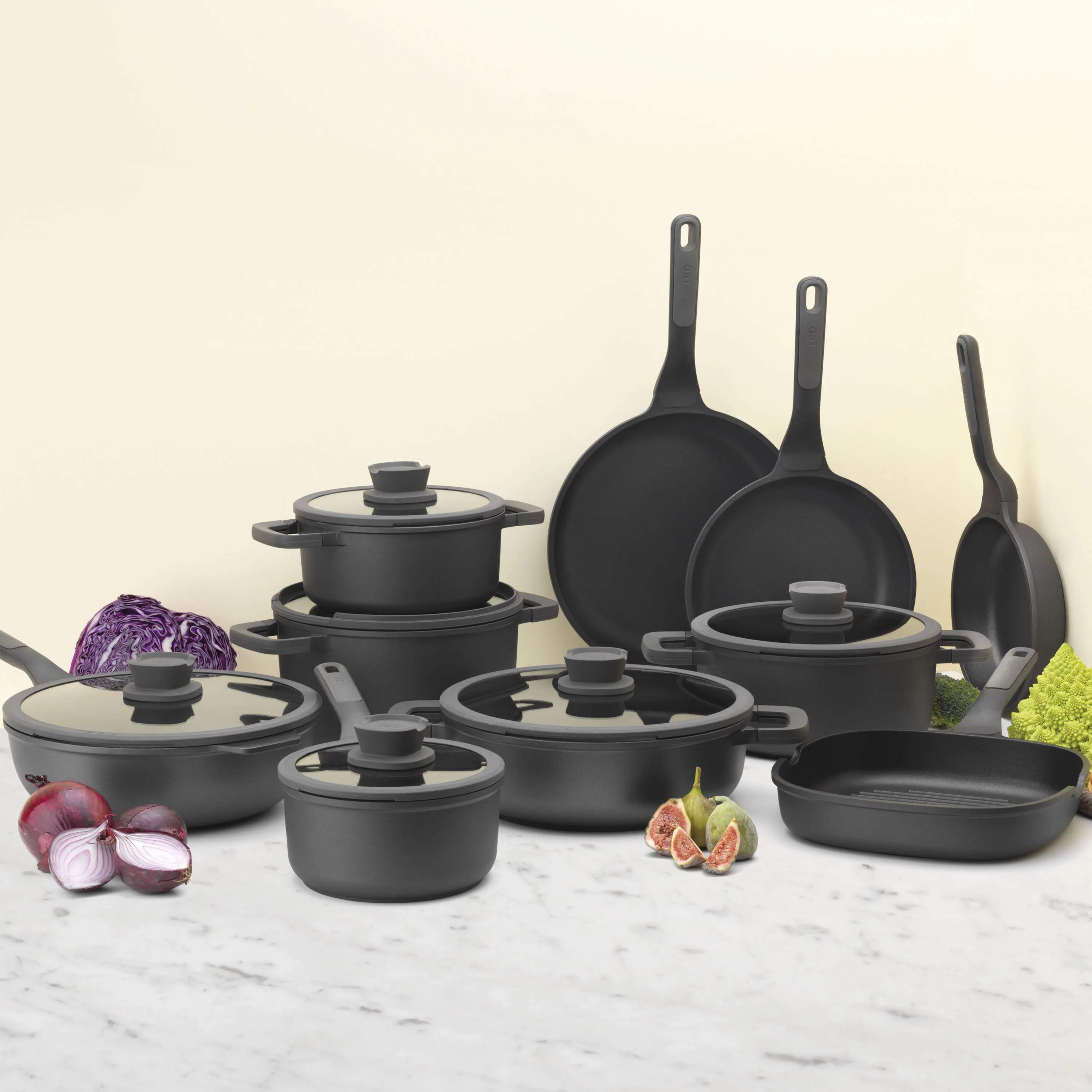 BergHOFF Wokpander Stone+ Wok i Sort, 2