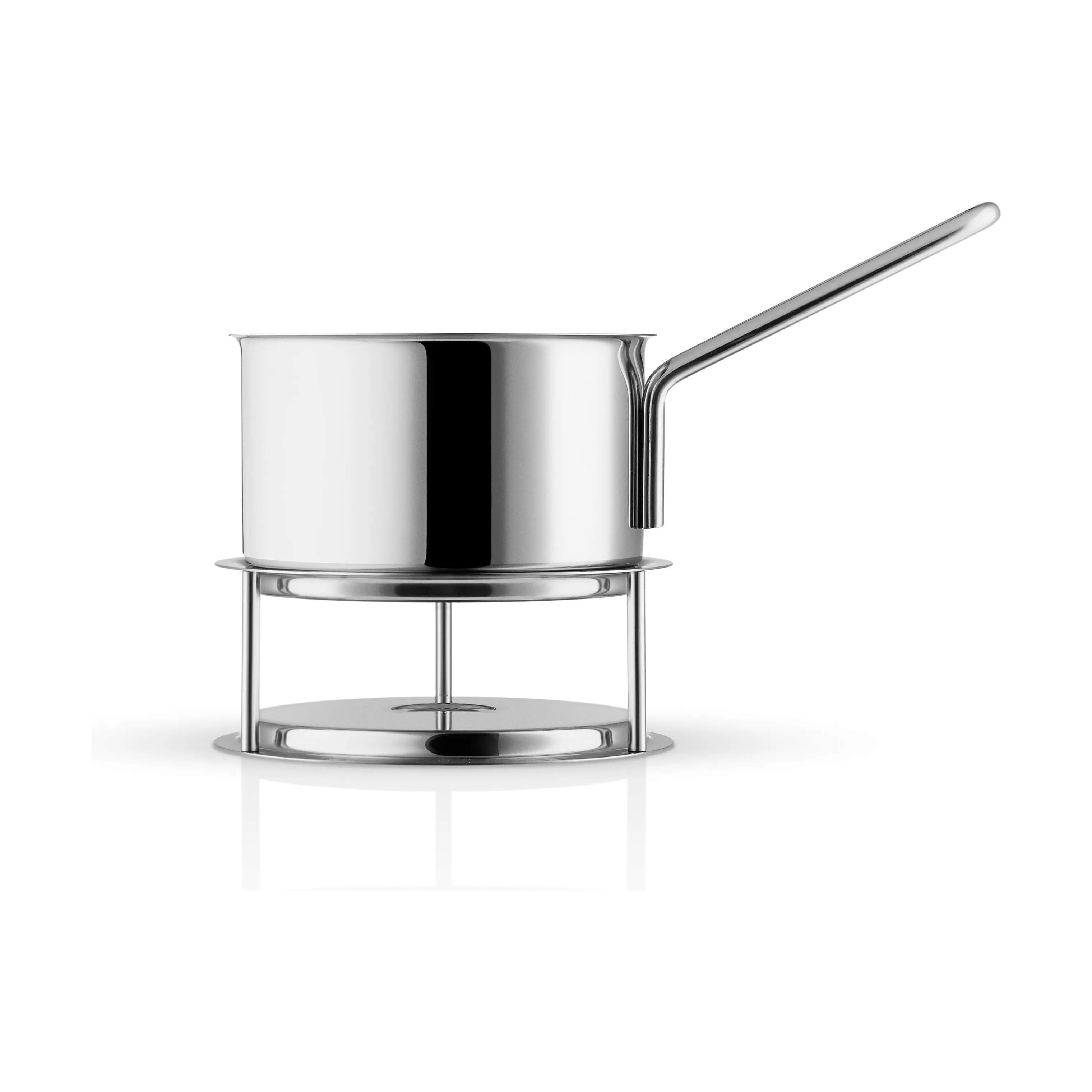 Eva Trio Gryder Stainless Steel Rec. Stainless Steel Sovsevarmer i Stål, 1