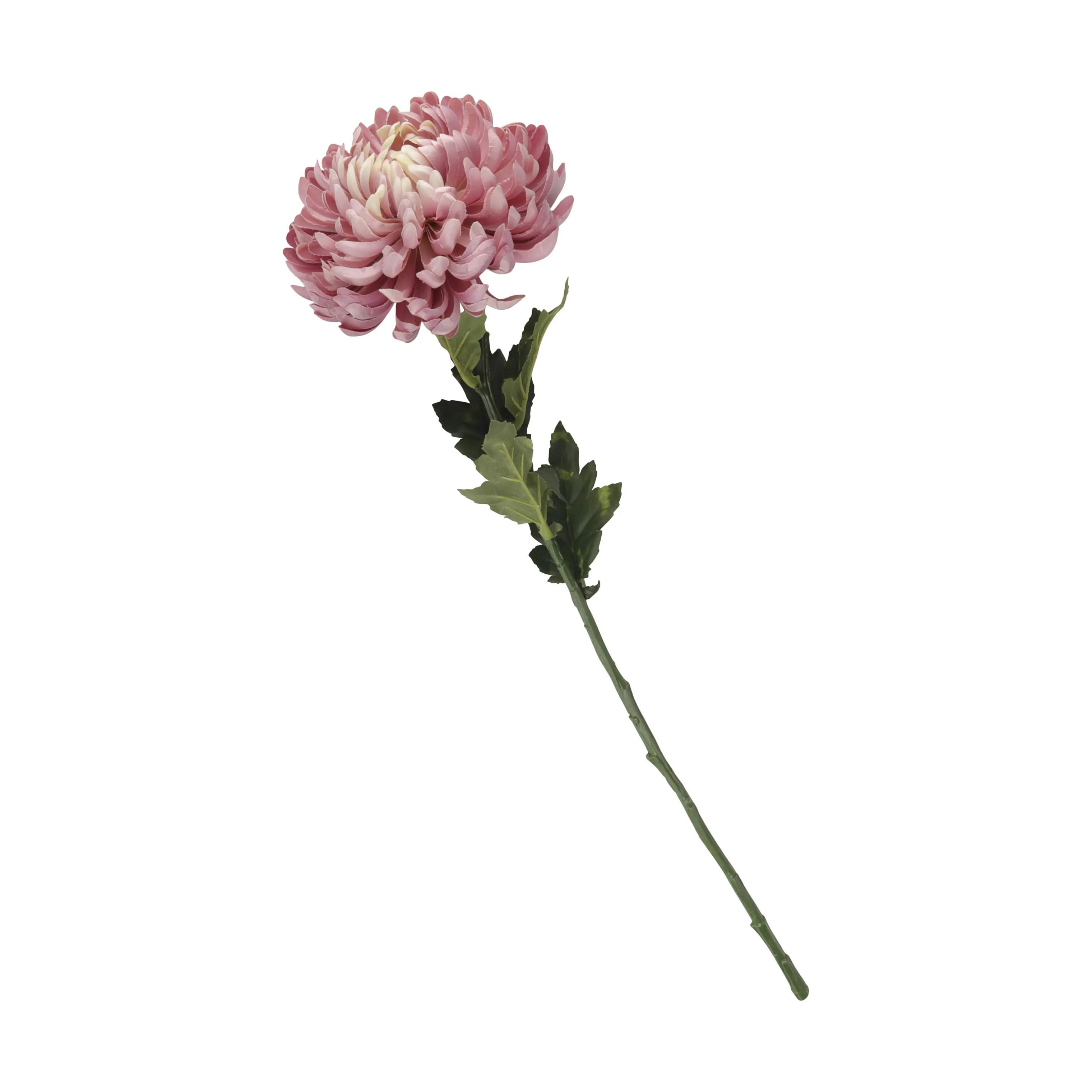 Kunstig Blomst - Chrysantemum, rosa, large