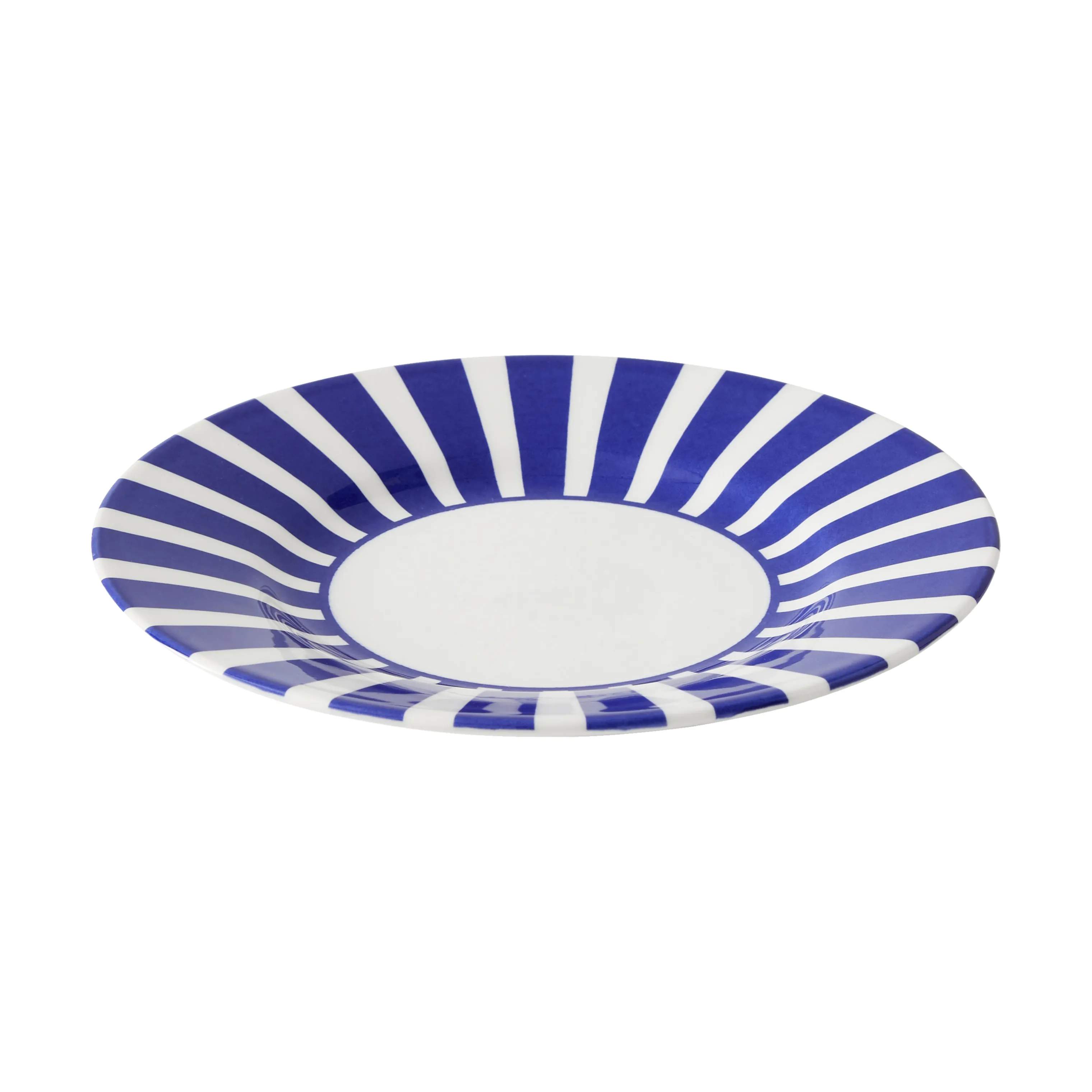 Spode Kagetallerkener Steccato Tallerken - 4 stk. i blå/bred, 3