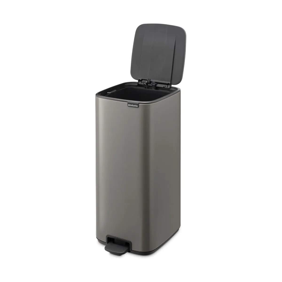 Brabantia Pedalspande Bo Pedalspand i Platinum, 30 L, 7