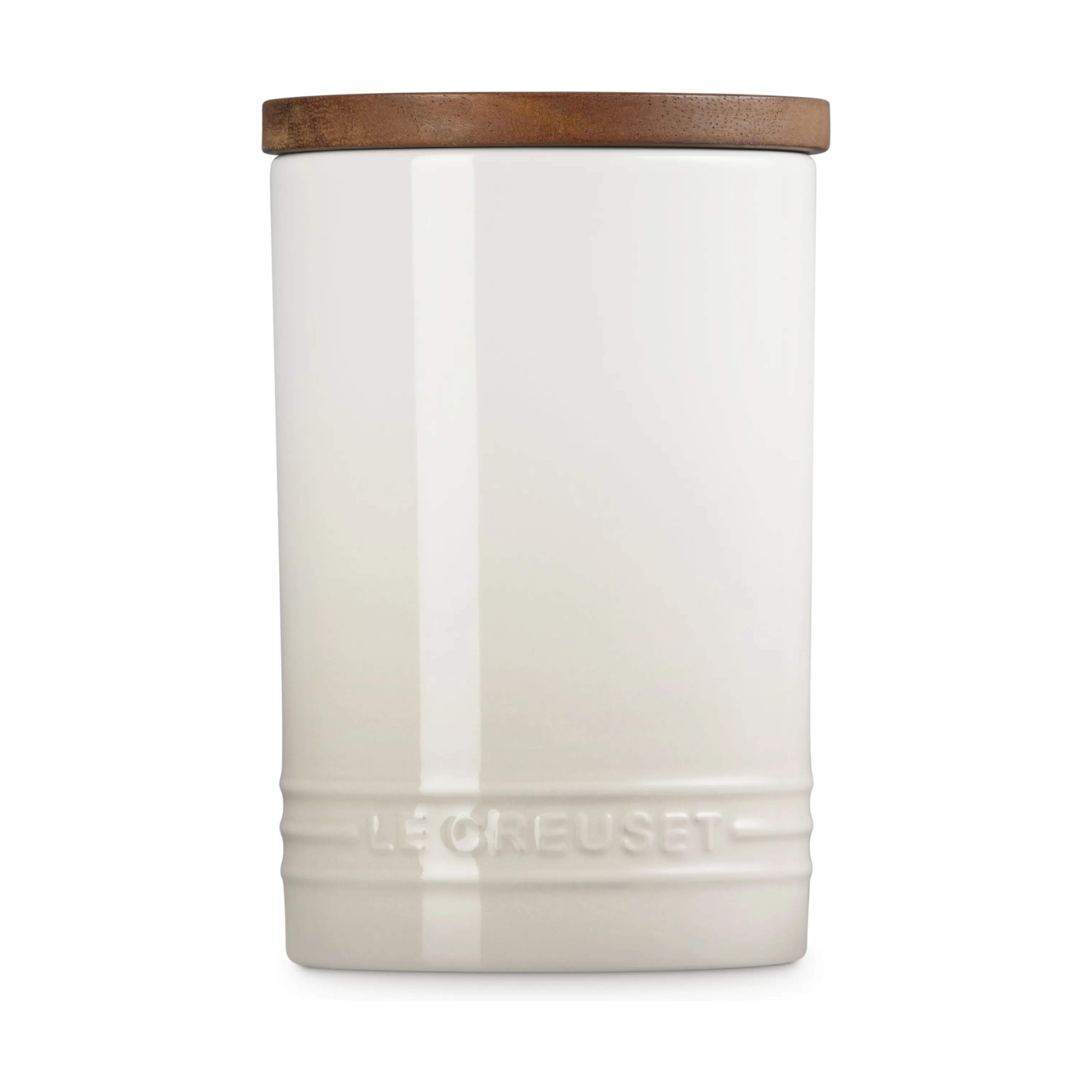 Le Creuset Opbevaringskrukker Signature Opbevaringskrukke m. Låg i Meringue, 770 ml, 1