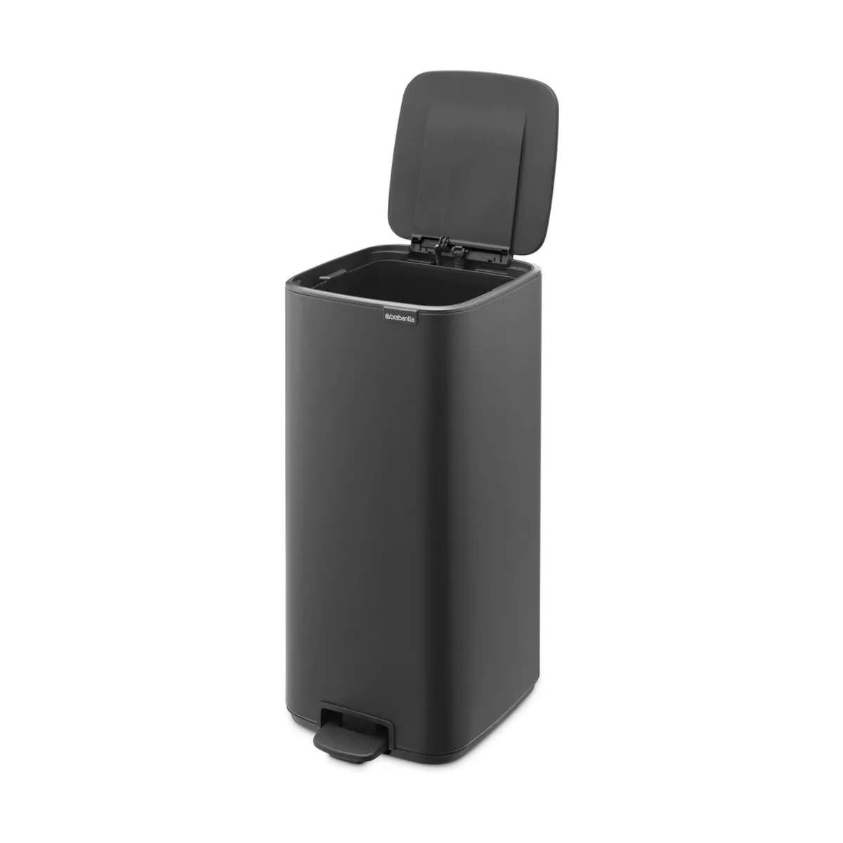 Brabantia Pedalspande Bo Pedalspand i Grå, 30 L, 3