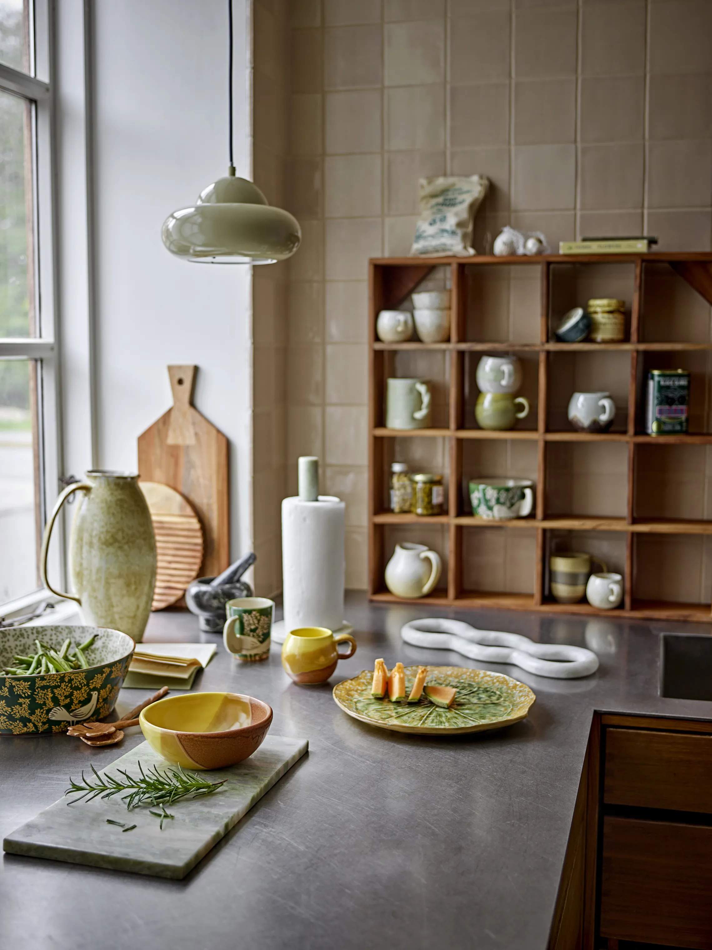 Bloomingville Bordskånere Vivien Bordskåner i Grøn, 2