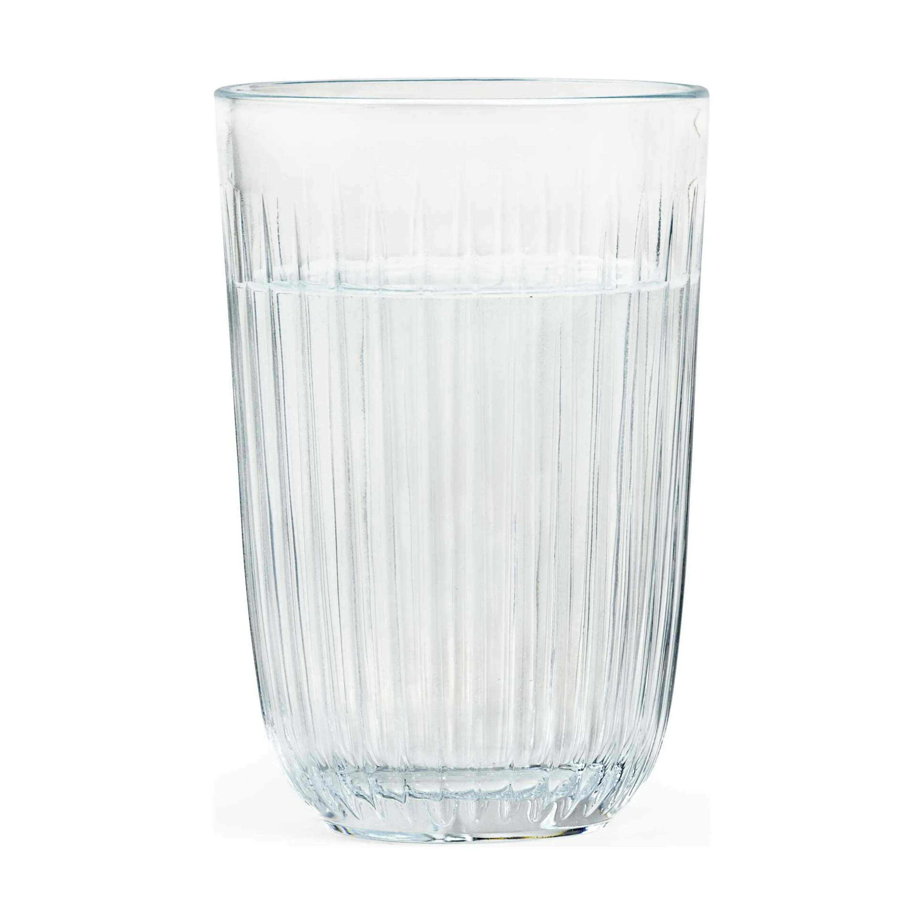 Kähler Vandglas Hammershøi Vandglas - 4 stk. - i Klar, 37 cl, 2