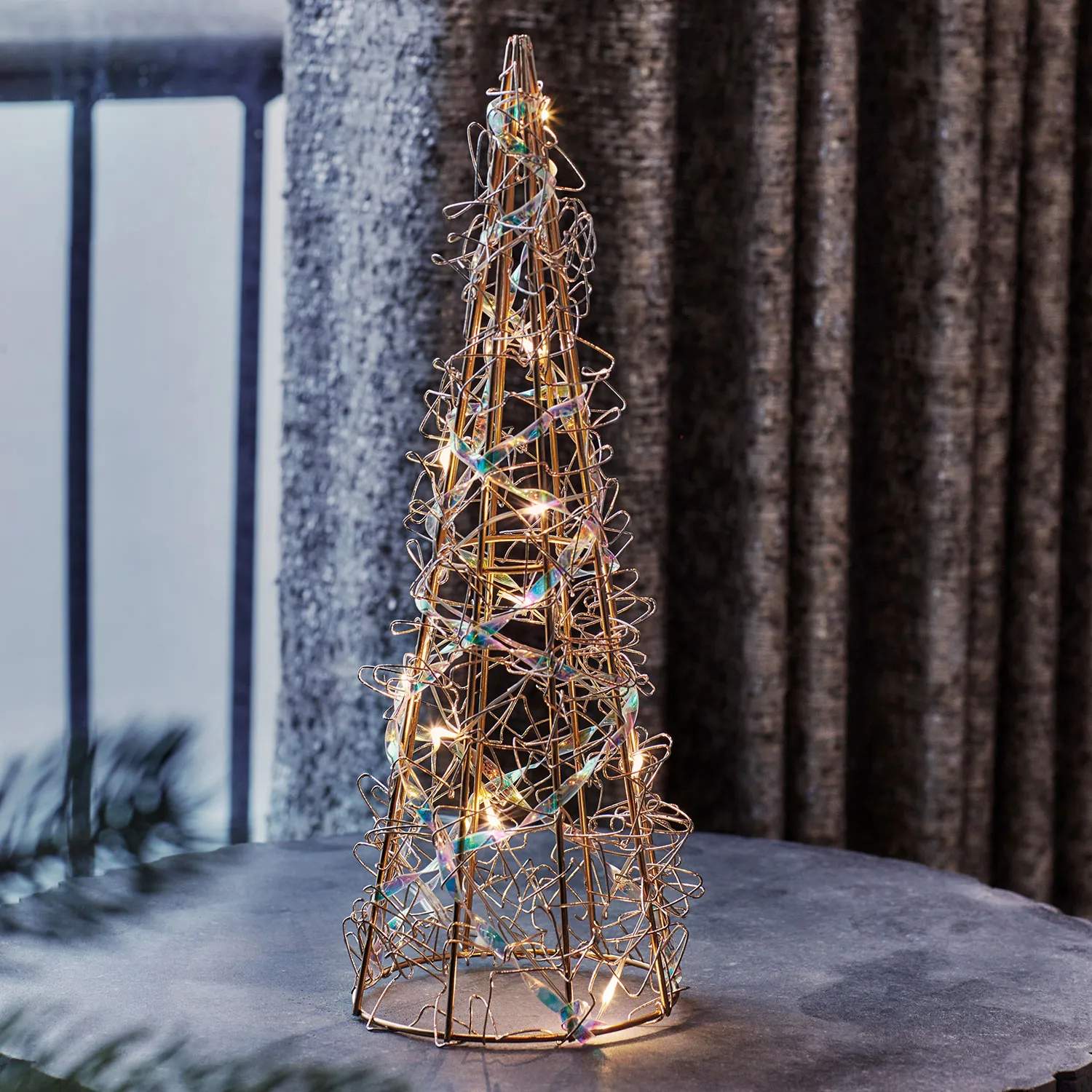Sirius Julefigurer Lily LED Juletræ i 30 cm, 2