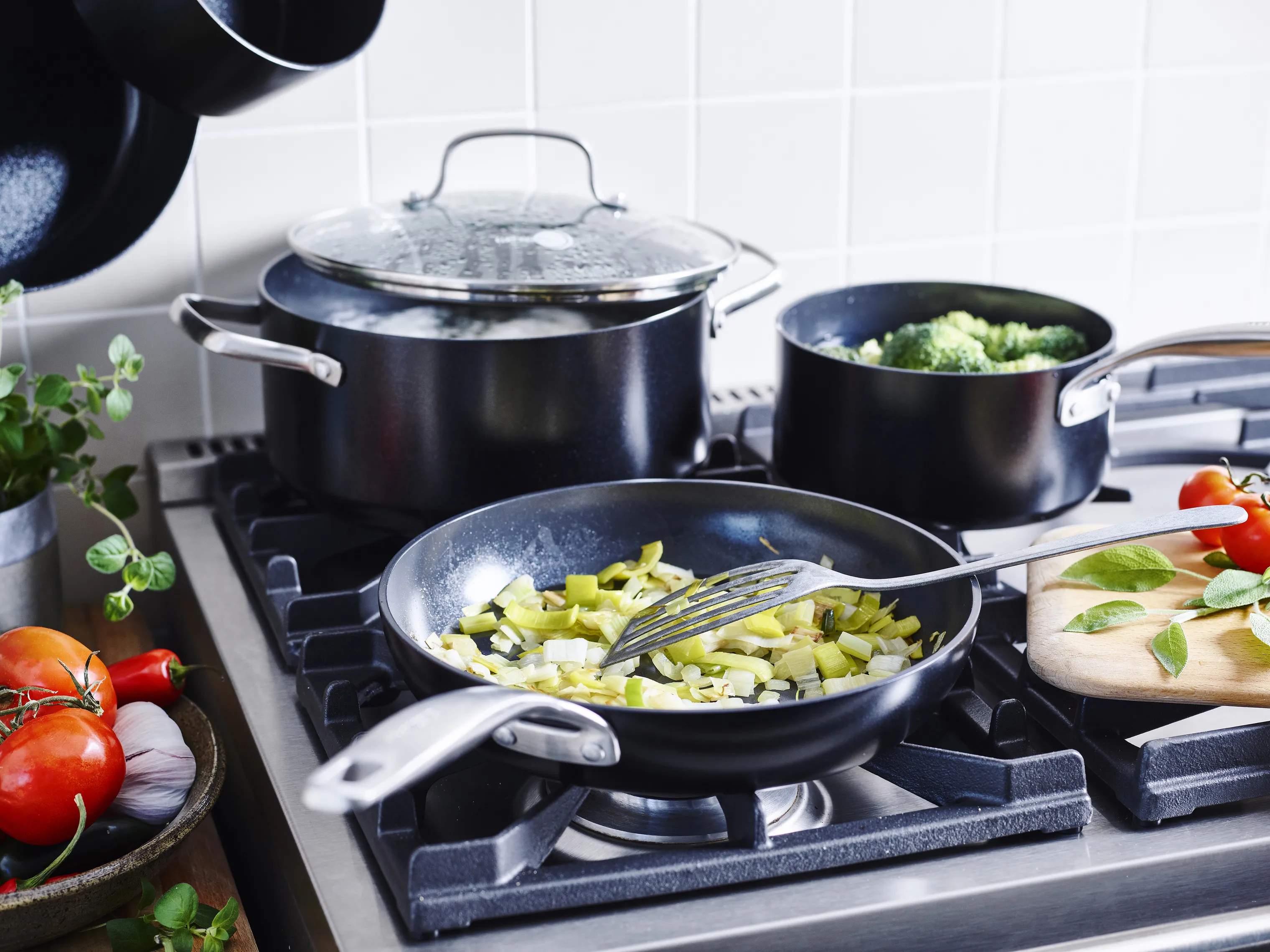Greenpan Kasseroller GreenPan Copenhagen Copenhagen Kasserolle i 2.1 L, Aluminium, 4