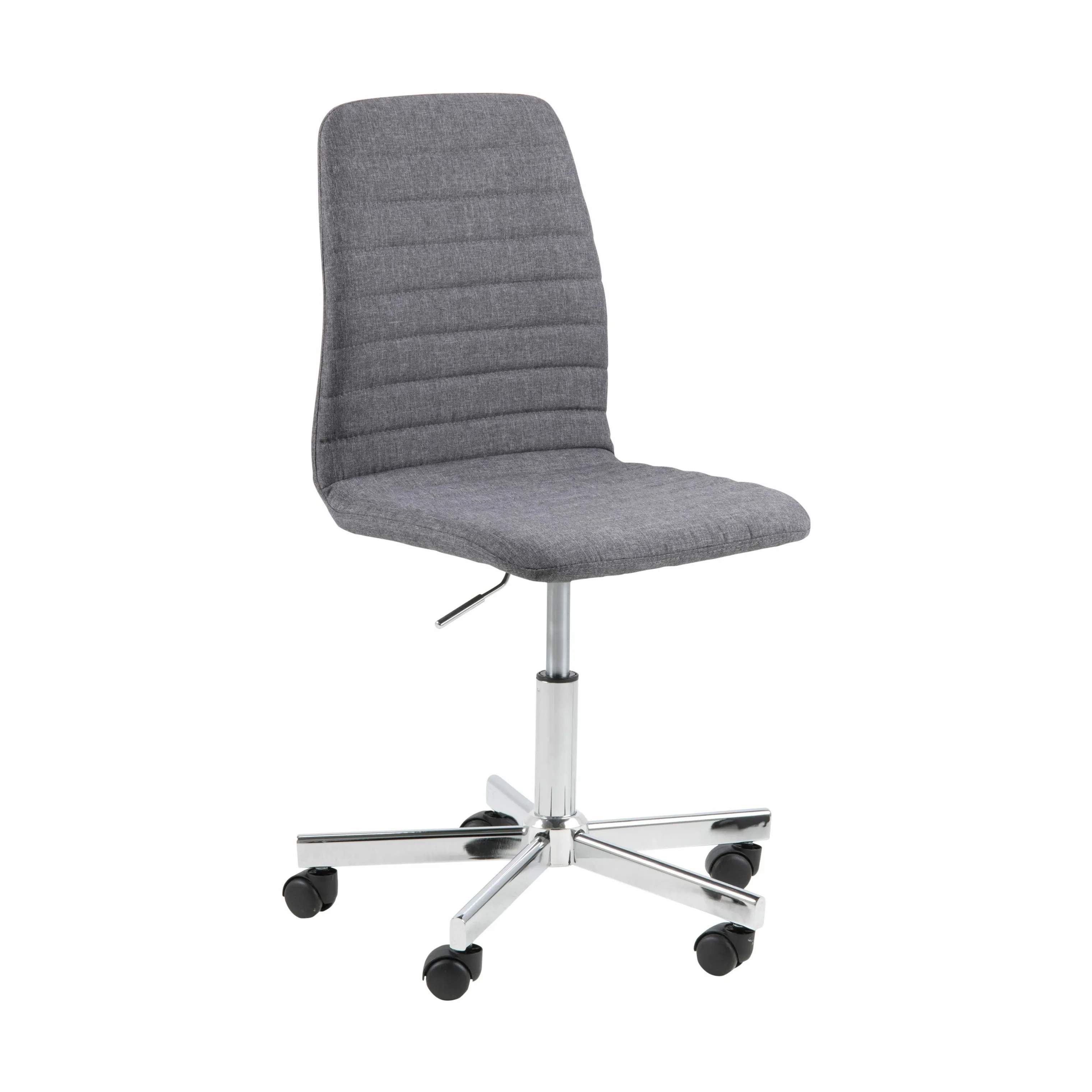 Amanda Skrivebordsstol, grå, large