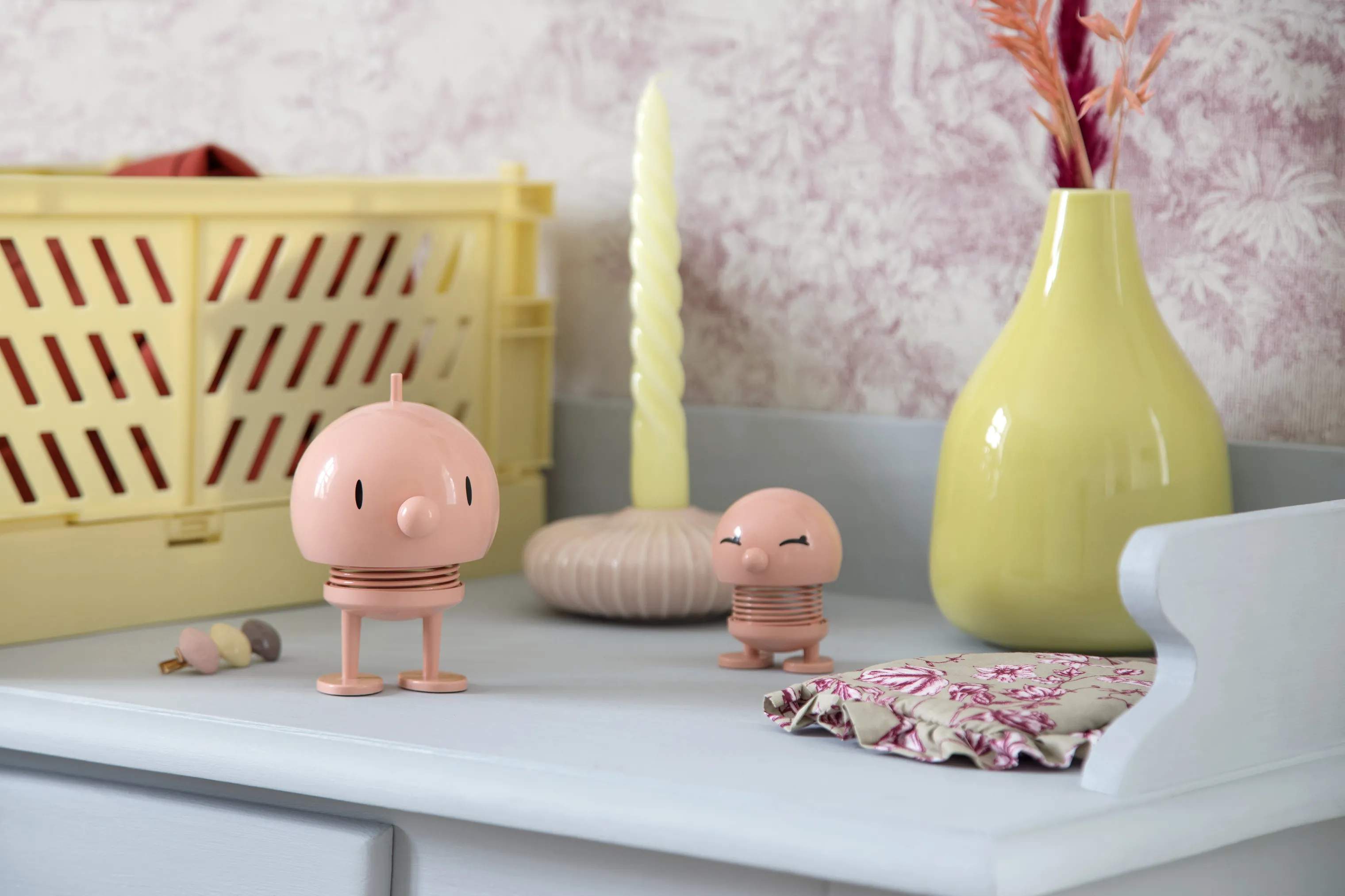 Hoptimist Øvrige figurer Bumble - Soft i Melon, 6,6 cm, 2