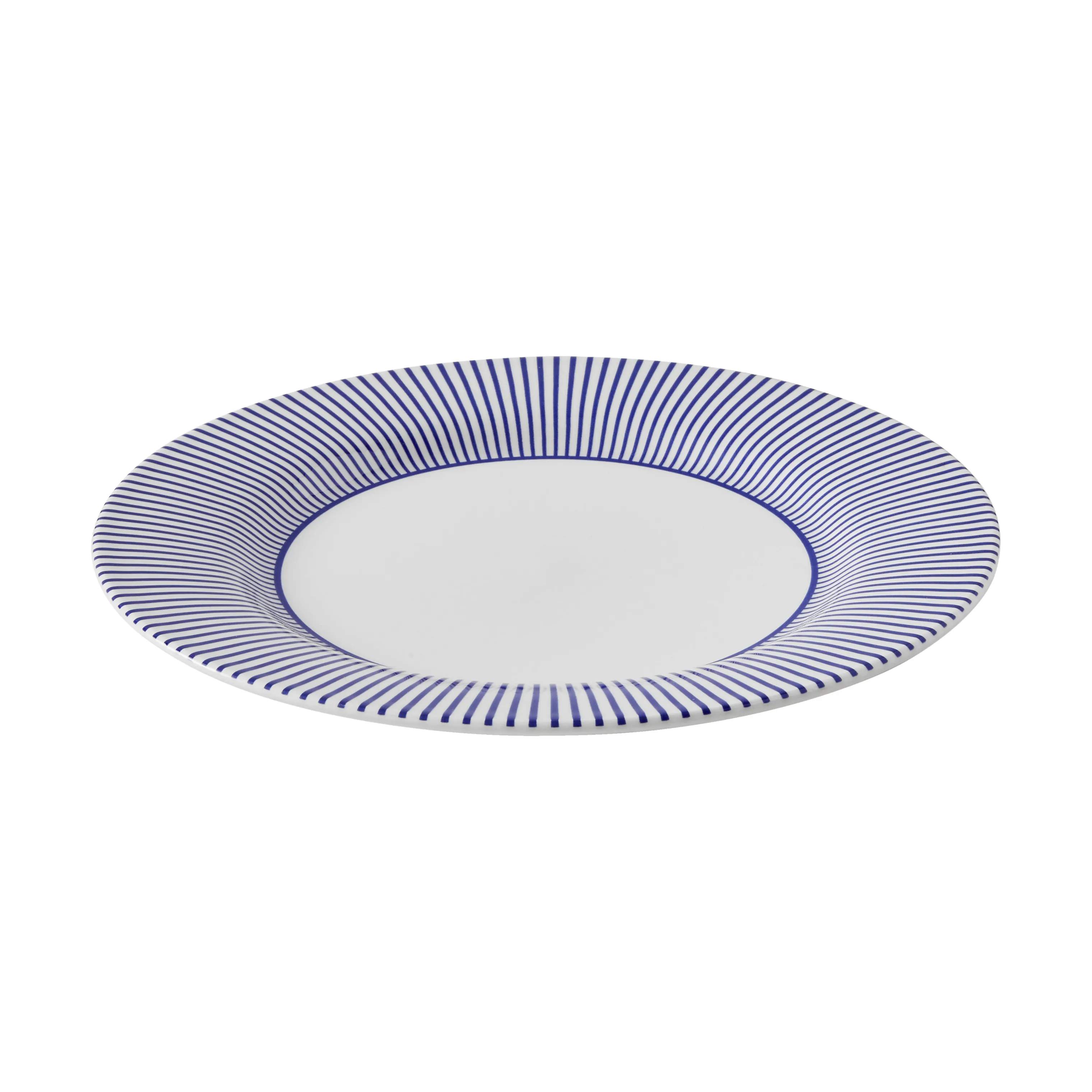 Spode Middagstallerkener Steccato Middagstallerken - 4 stk. i blå/hvid, 4