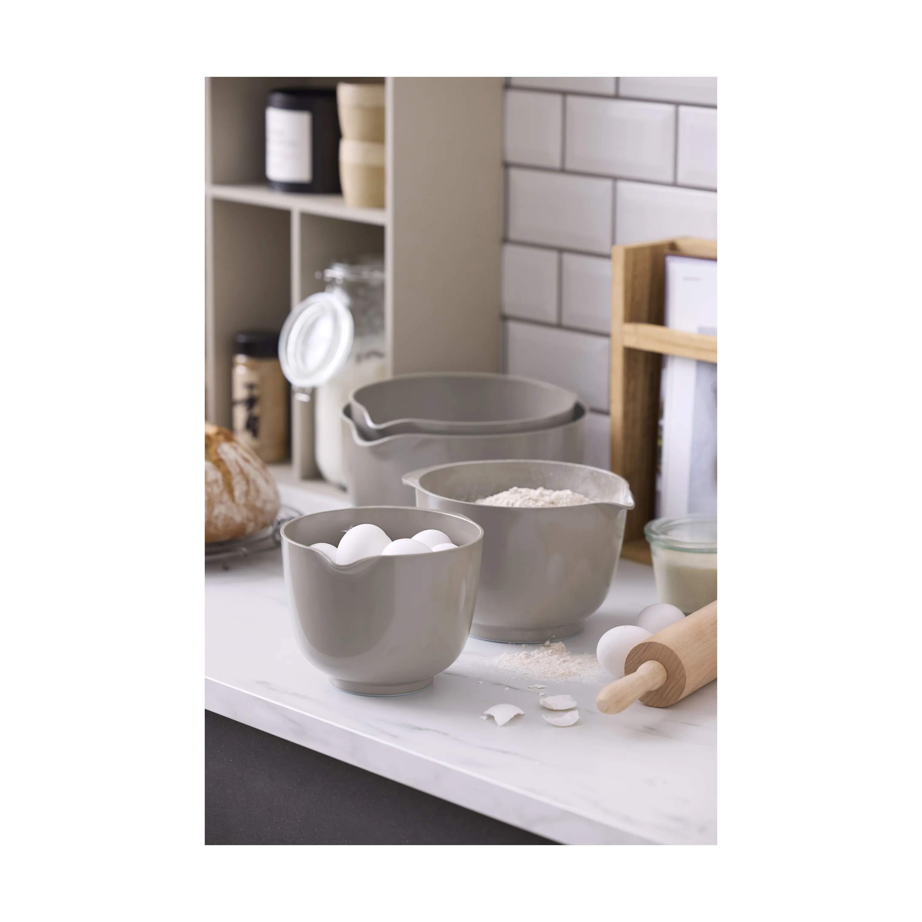 Rosti Røreskåle NEW Margrethe Røreskål i Earth Grey, 3 L, 3