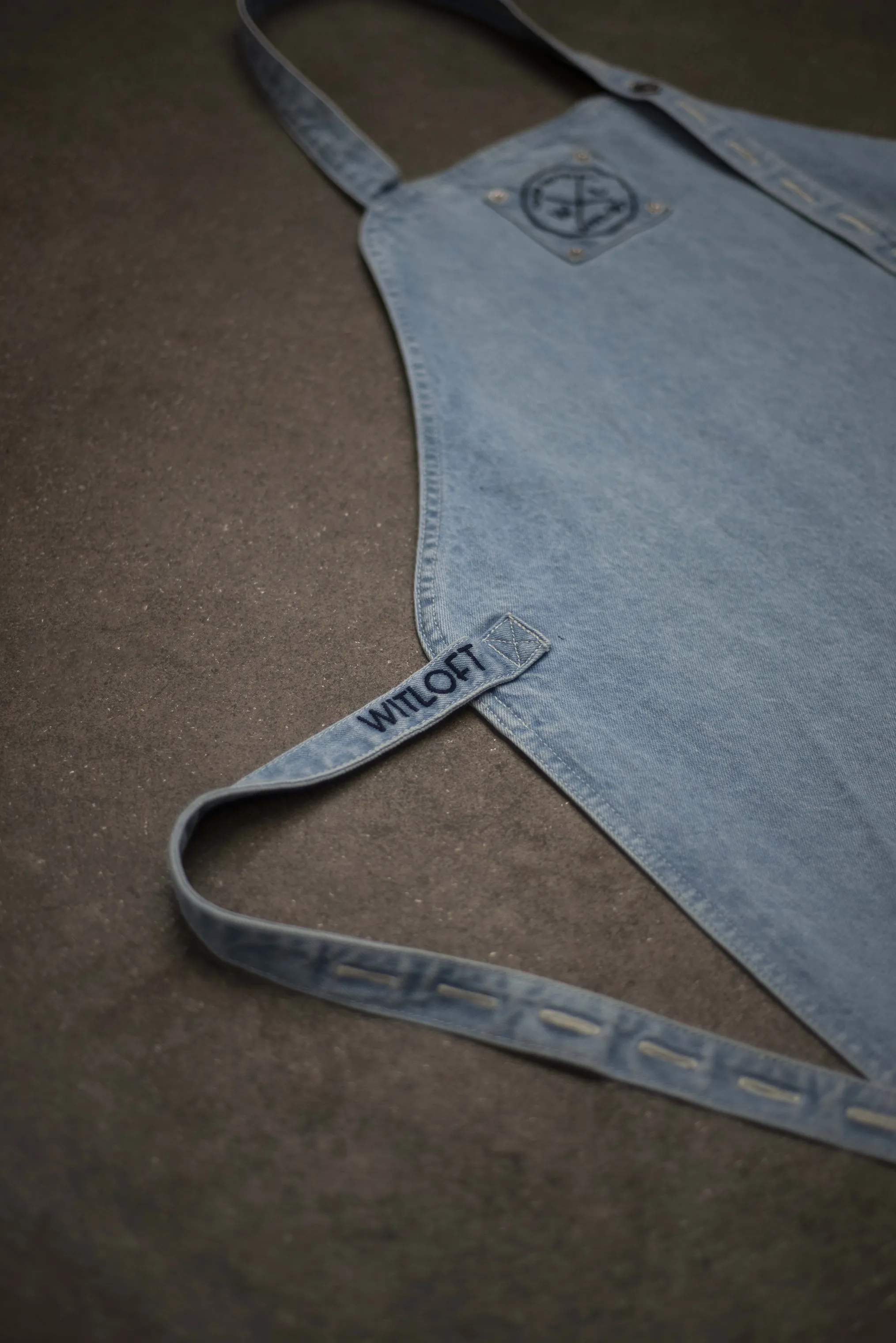 Witloft Forklæder Denim Collection Forklæde i Lyseblå, 2