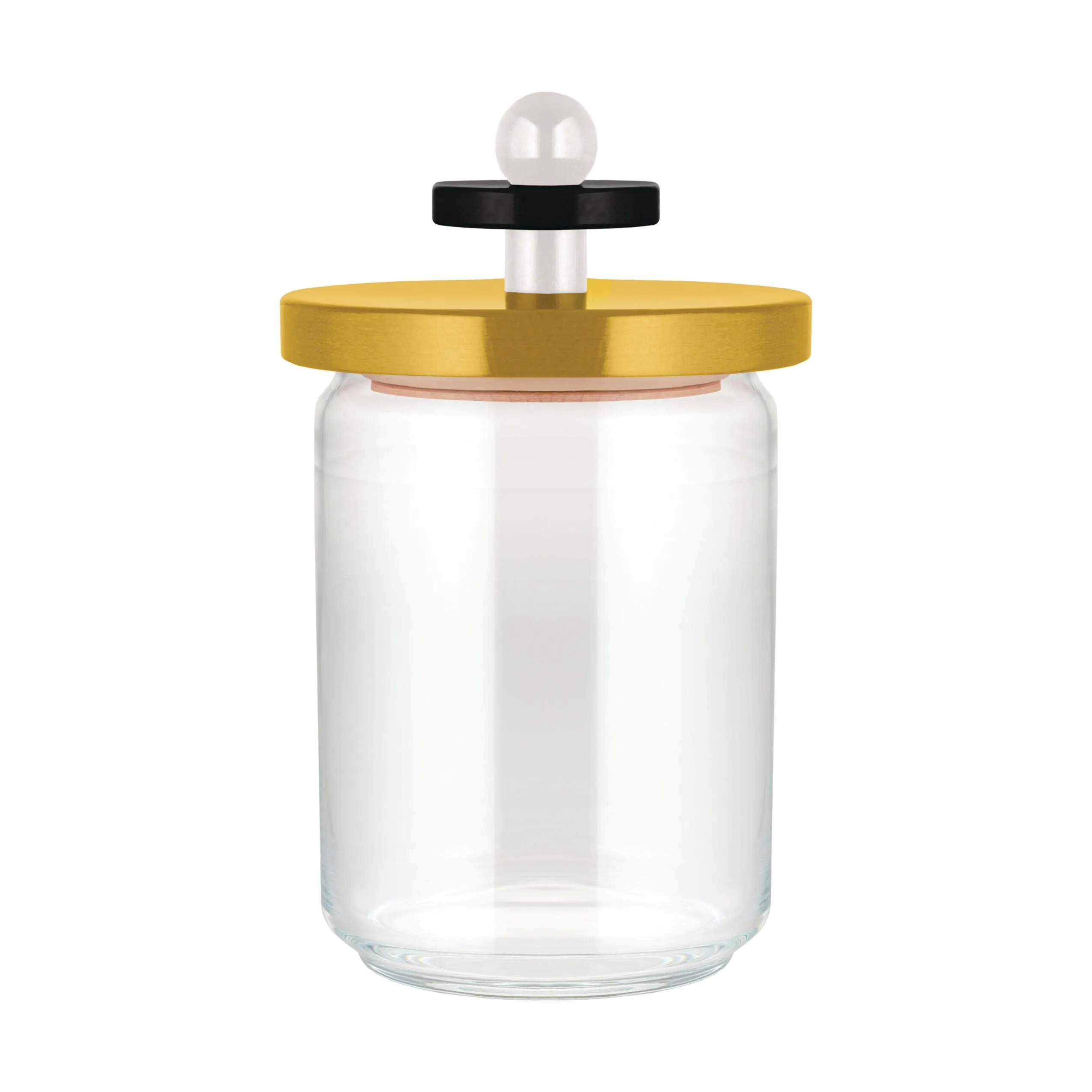 Alessi Opbevaringsglas ES16 Opbevaringsglas i gul, 100 cl, 1
