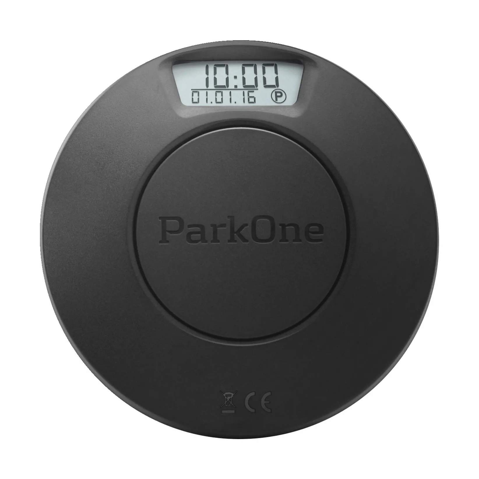 ParkOne P-skiver 2 P-skive i Sølvfarvet/Sort, 3