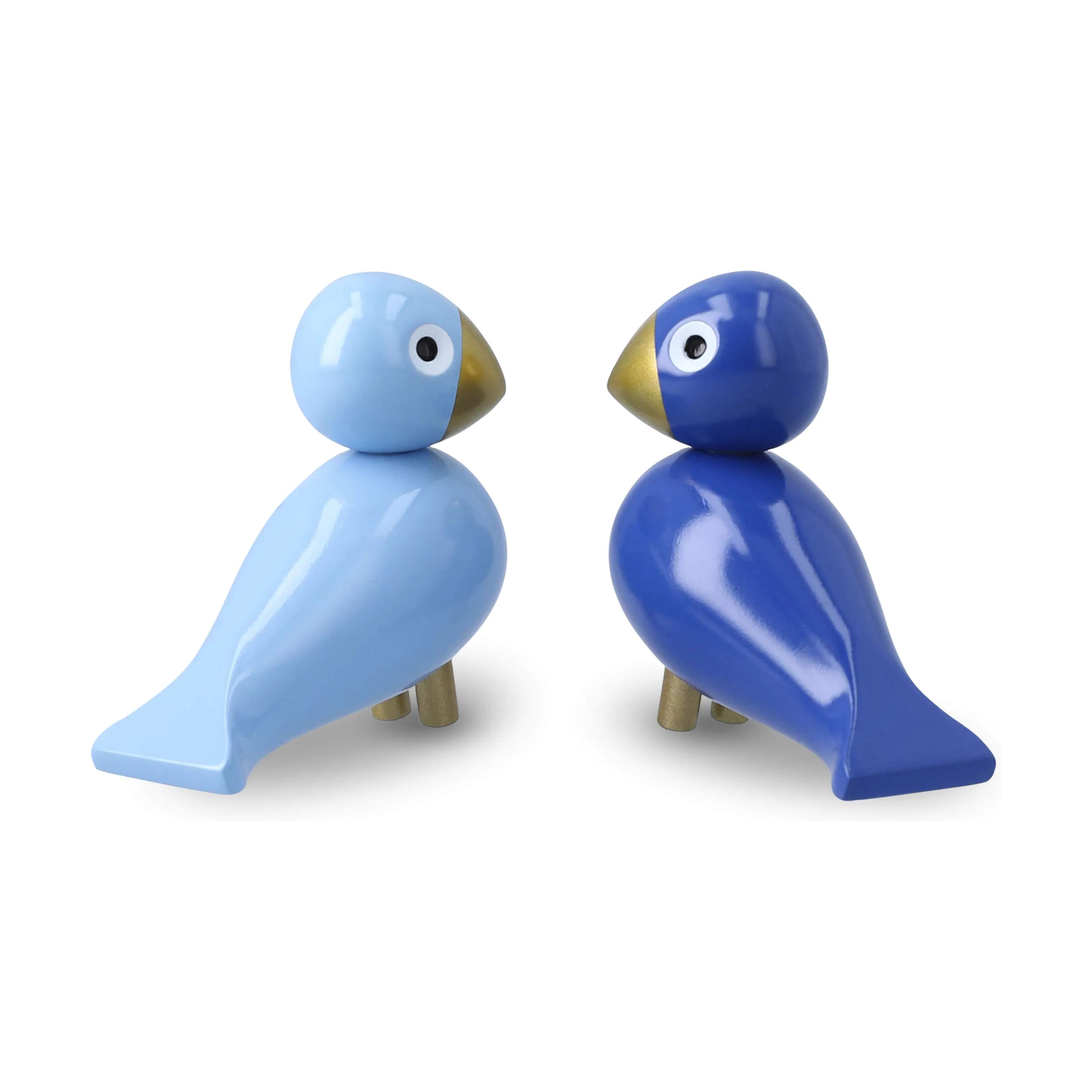 Kay Bojesen Dyrefigurer Birds Fugle 2026 -2 stk. i Blå/Lys Blå, 6