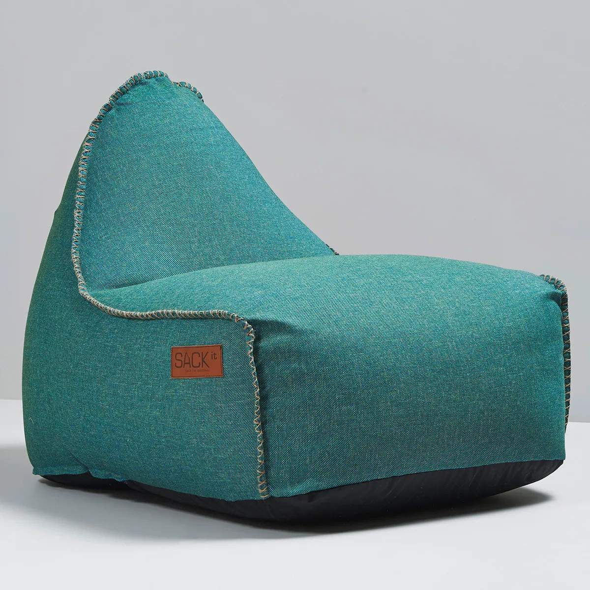 SACKit Lænestole Retroit Cobana Sækkestol i Petrol melange, 1