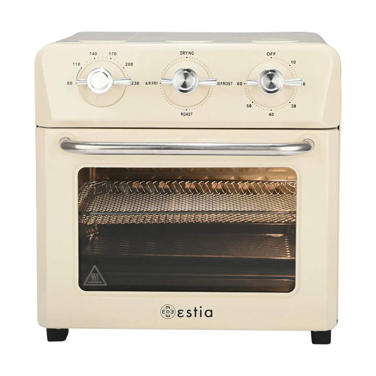 Estia Home Airfryers Retro Epoque Airfryer i Ivory, 1