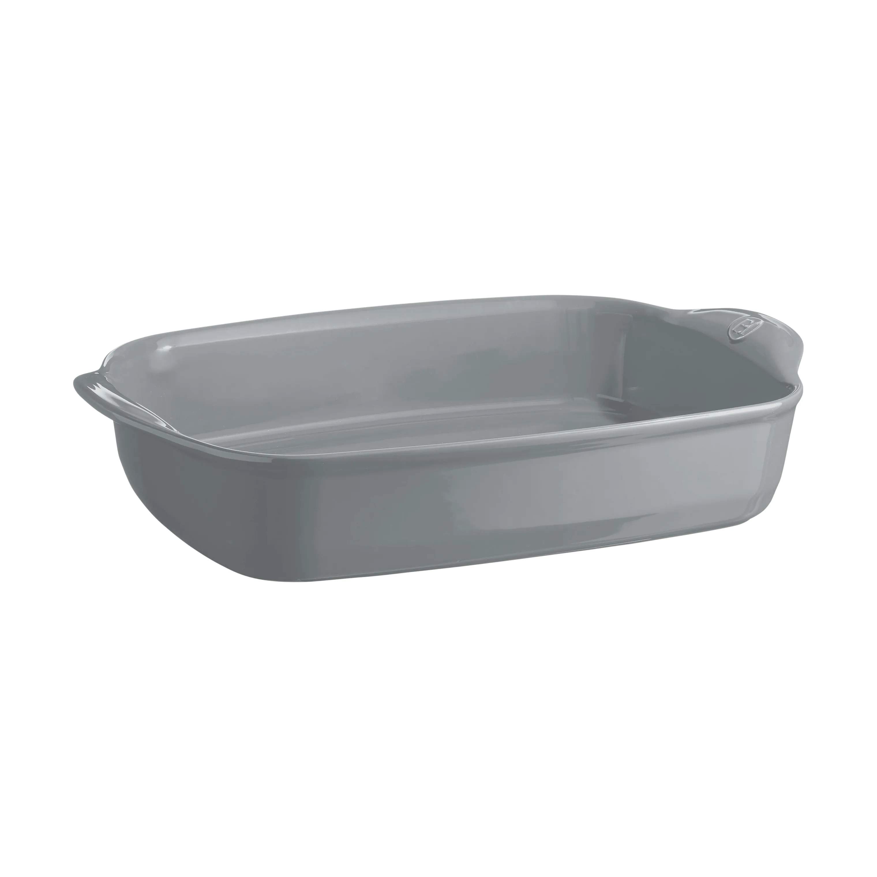 Emile Henry Bradepander Ovenware i Grå, B28 x L42,5 cm, 1