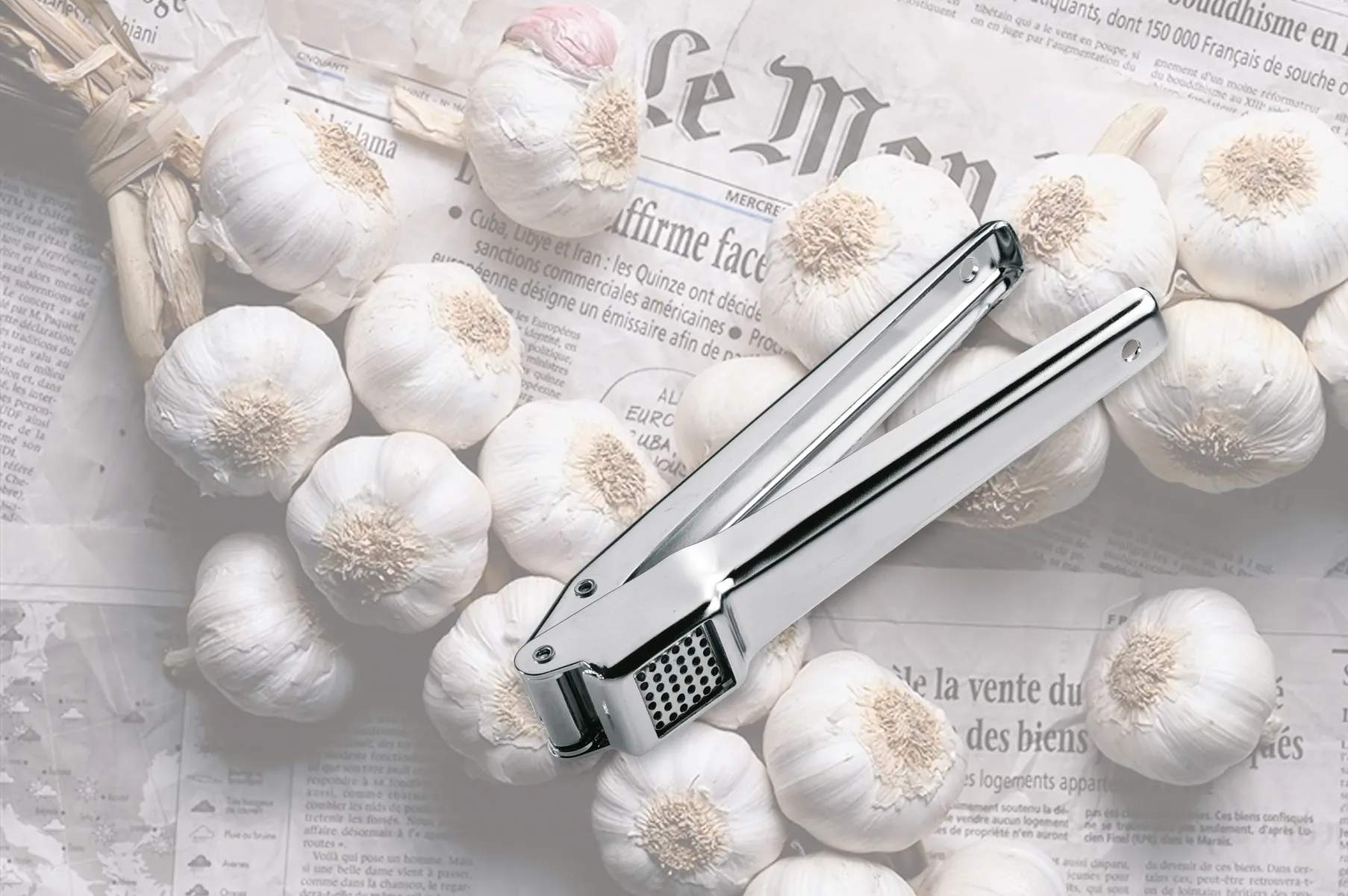 Gefu Hvidløgspressere Garlic Hvidløgspresser i Sølv, 2