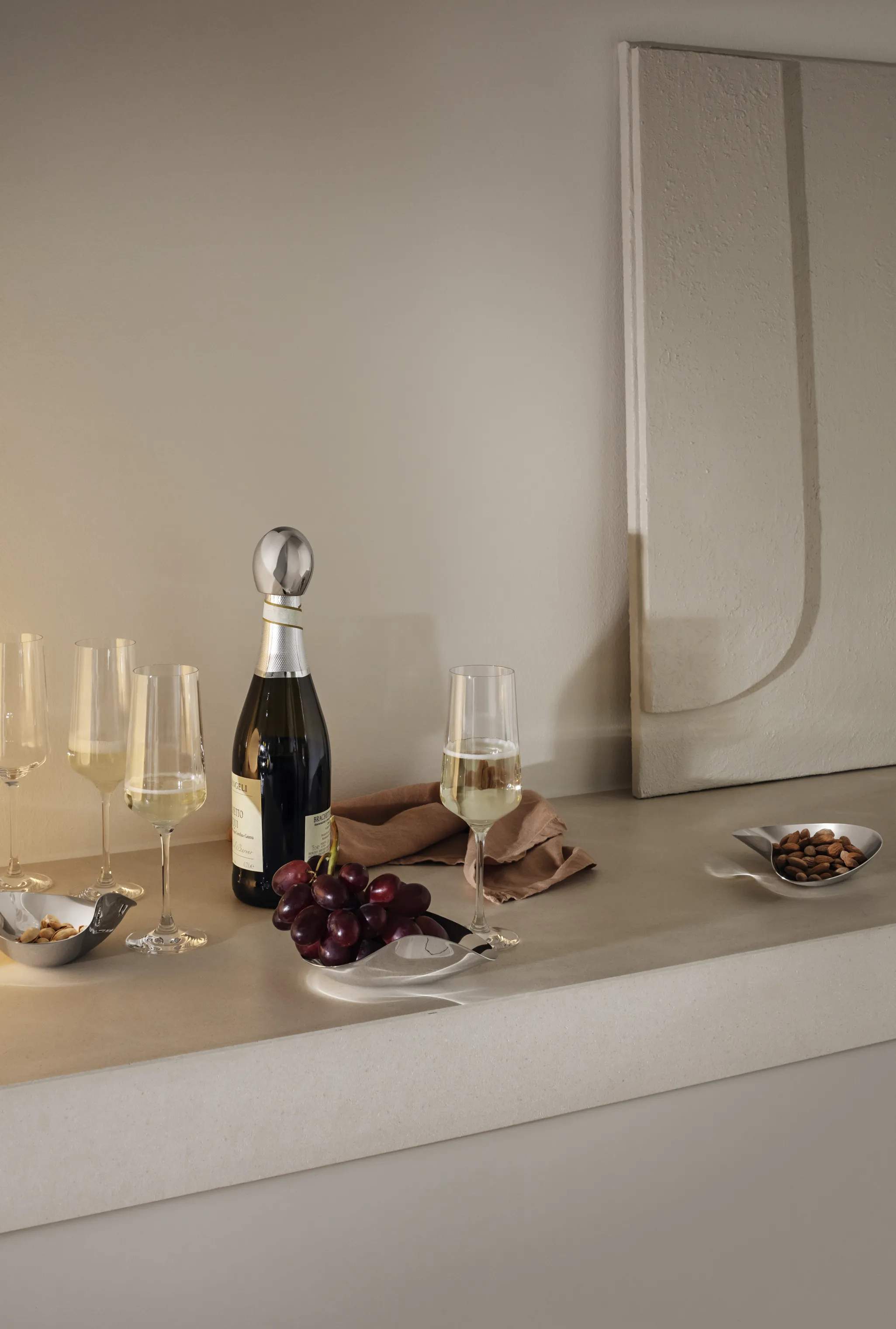Georg Jensen Serveringsskåle Indulgence Skål - 3 stk. i Sølvfarvet, 2