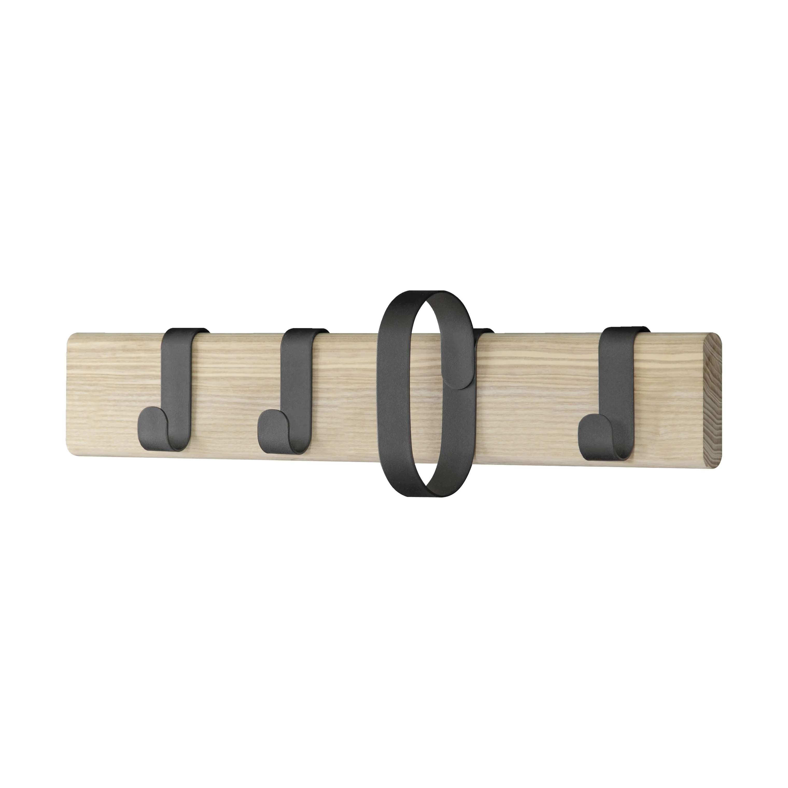 Novoform Knagerækker Fluke Knagerække i Natural oak, 50 cm, 1