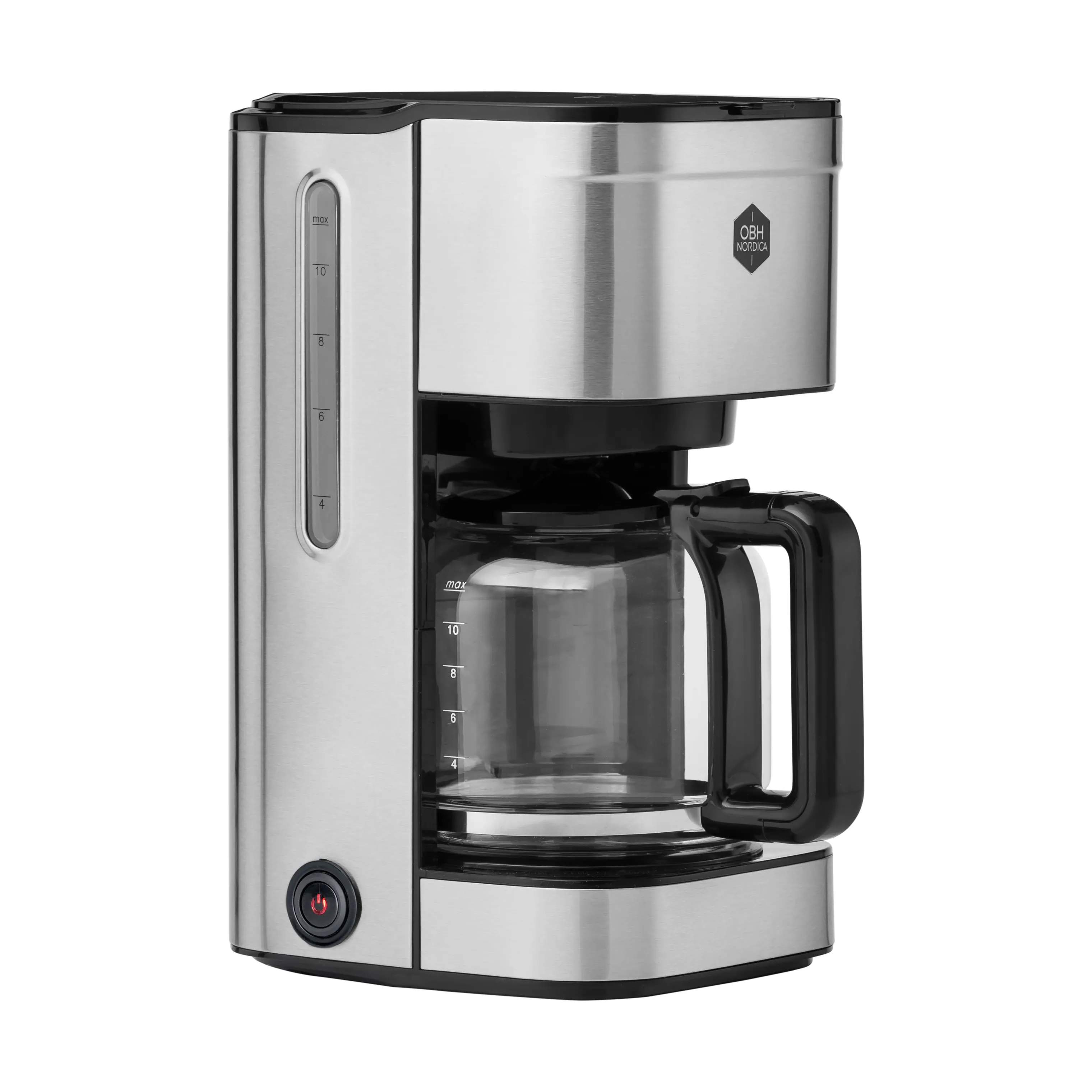 OBH Nordica Kaffemaskiner Bronx Kaffemaskine i Sølvfarvet, 7