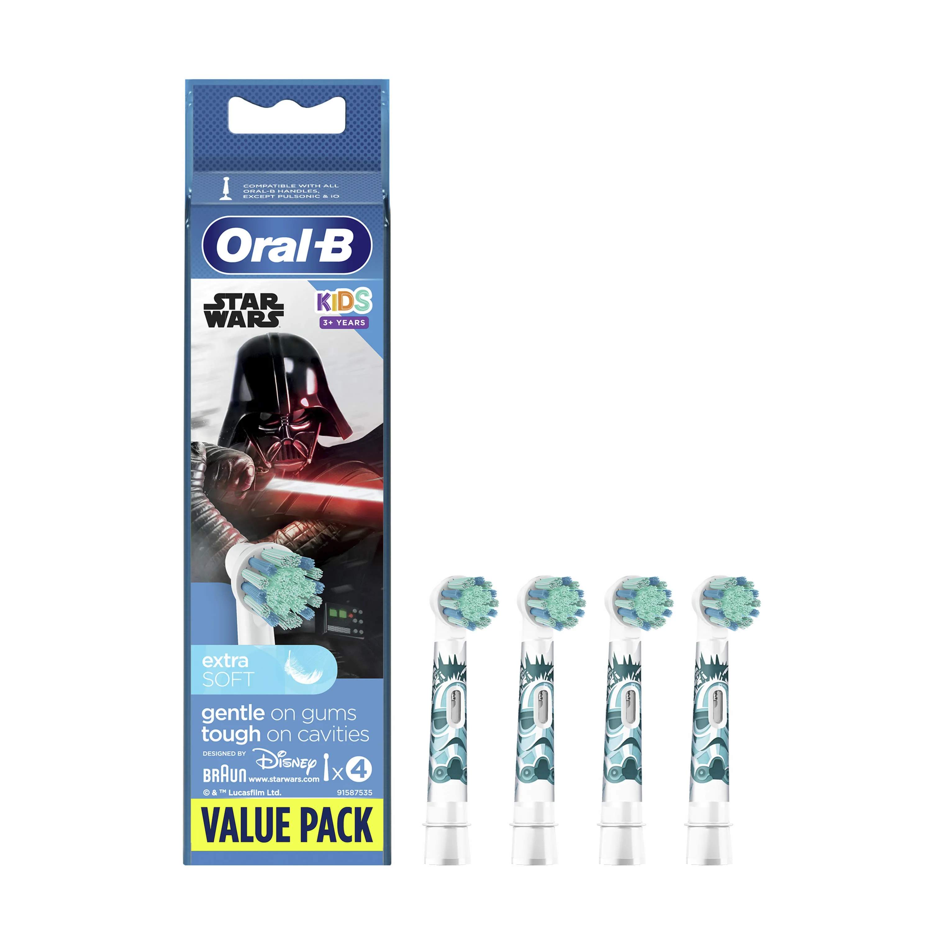 Oral-B tandbørstehoveder Star Wars Tandbørstehoved - 4 stk.