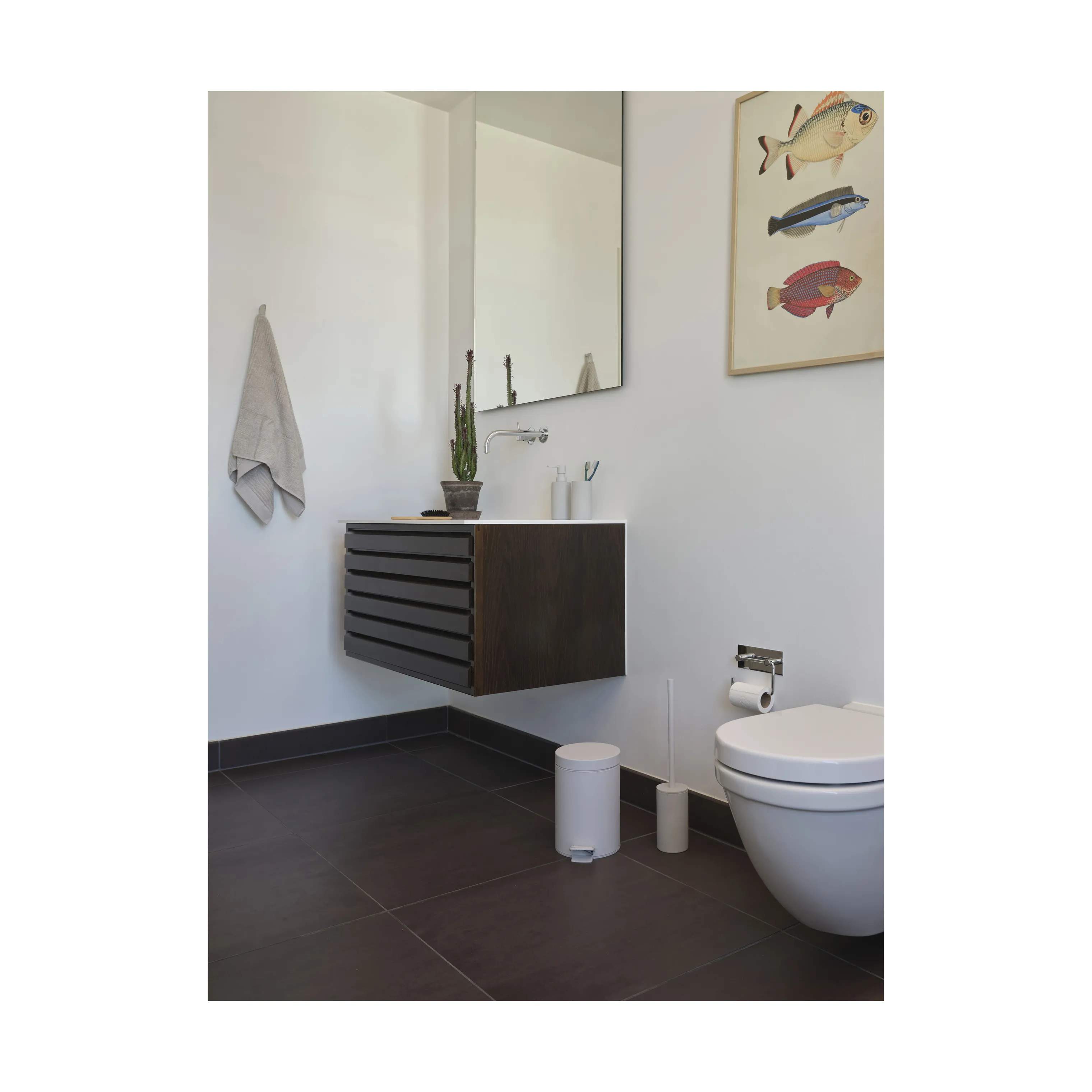 Zone Toiletbørster Solo Toiletbørste i Soft grey, 3