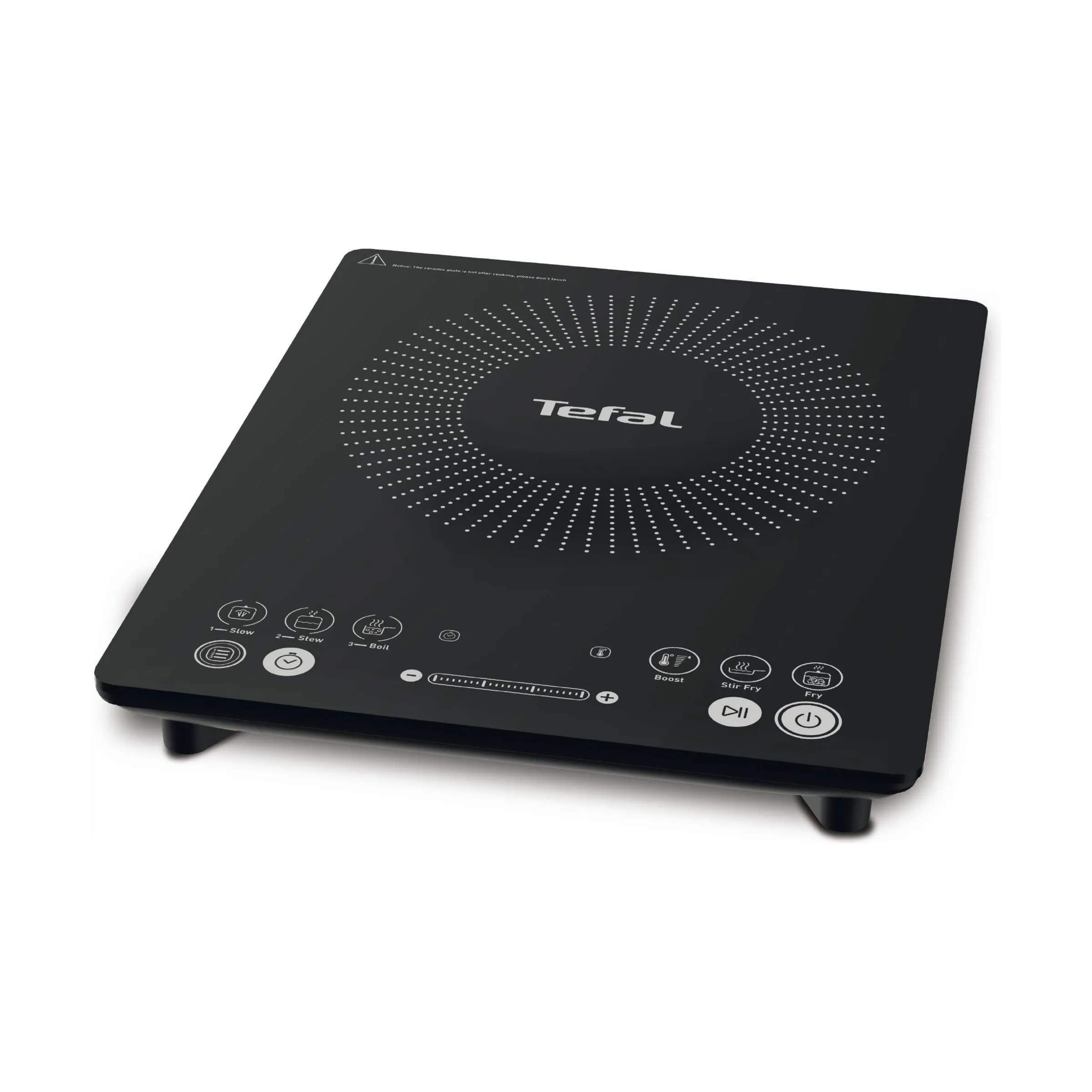 Tefal Kogeplader Slim Induktionskogeplade i Sort, 7