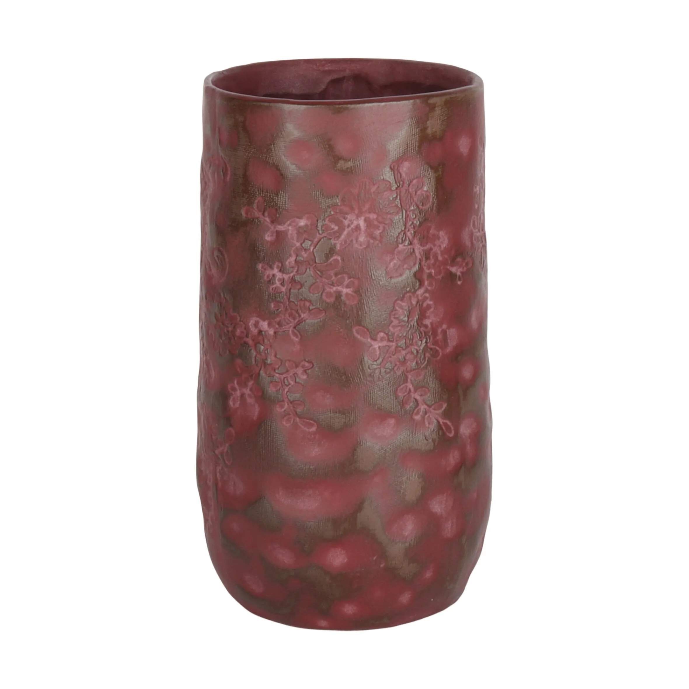 Vase, bordeaux, large