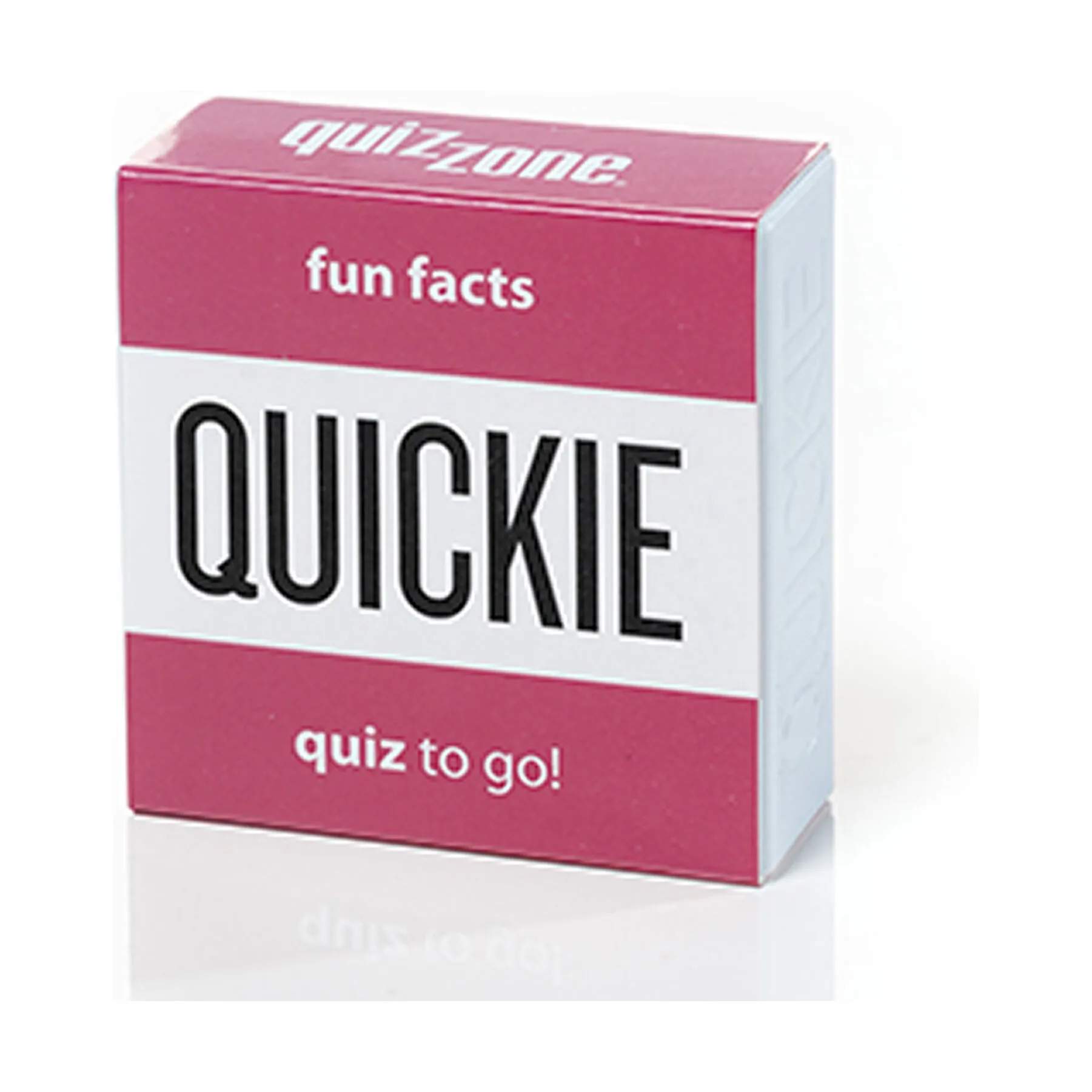 Spilbræt Spil Kortspil - Quizzone Quickie - Fun Facts i Rød, 1