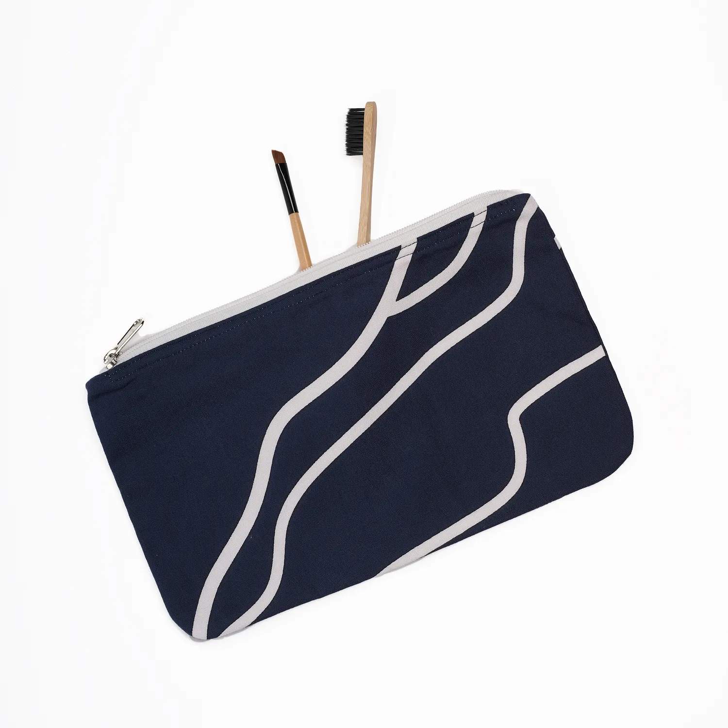 The Organic Company Toilettasker Reconnect Toilettaske i Blå, B16 x L28 cm, 2