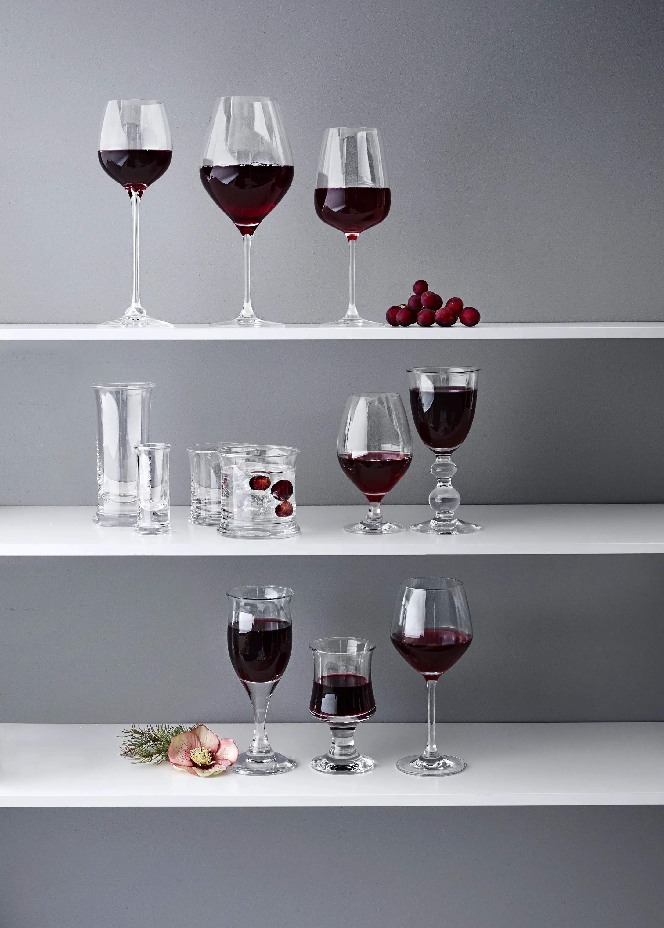 Holmegaard Lowball glas No. 5 Sjusglas i Klar, 24 cl, 2