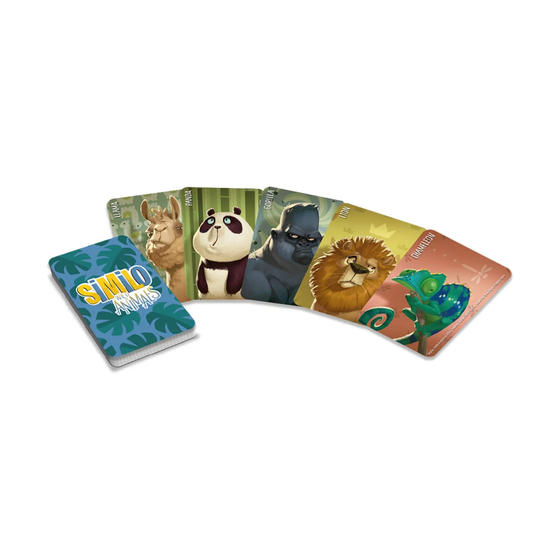 Spilbræt Spil Similo - Wild Animals i Multifarvet, 2