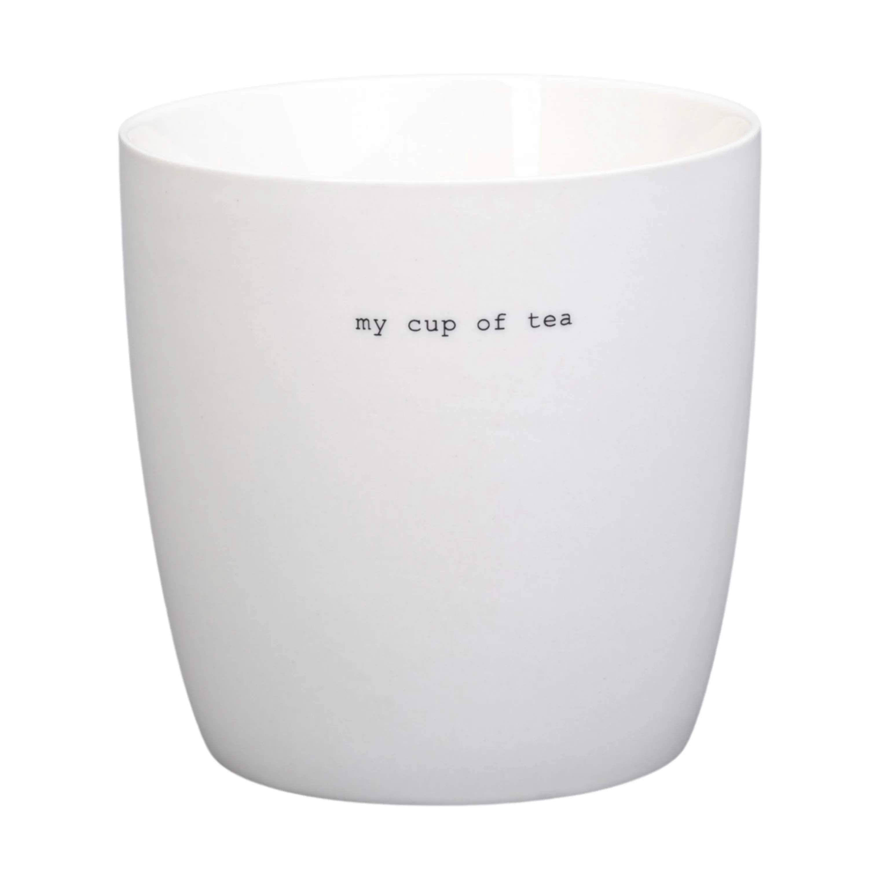 Krus - My Cup Of Tea, hvid, large
