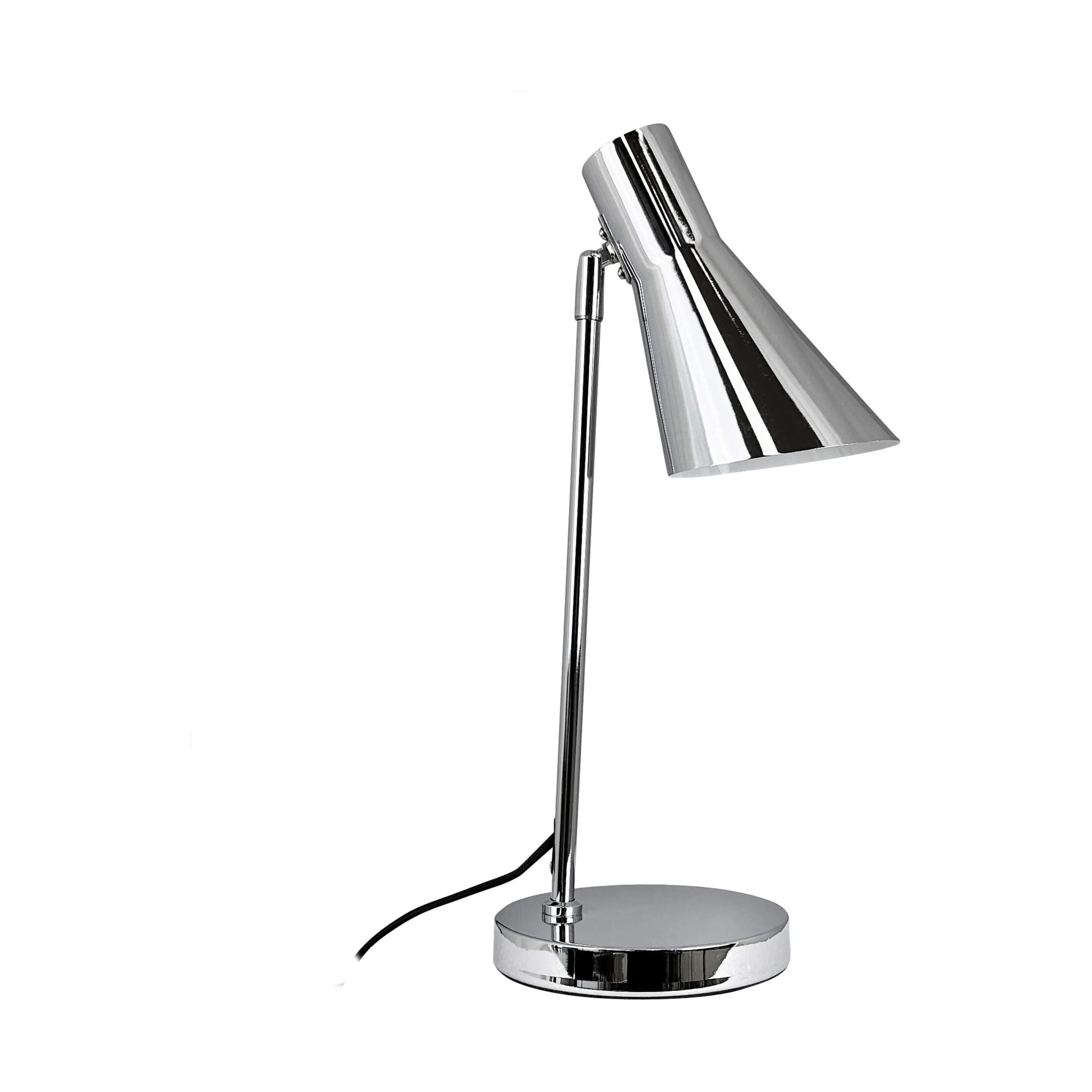 Dyberg Larsen Bordlamper DL12 Bordlampe i Krom, H44,5 x Ø16 cm, 1