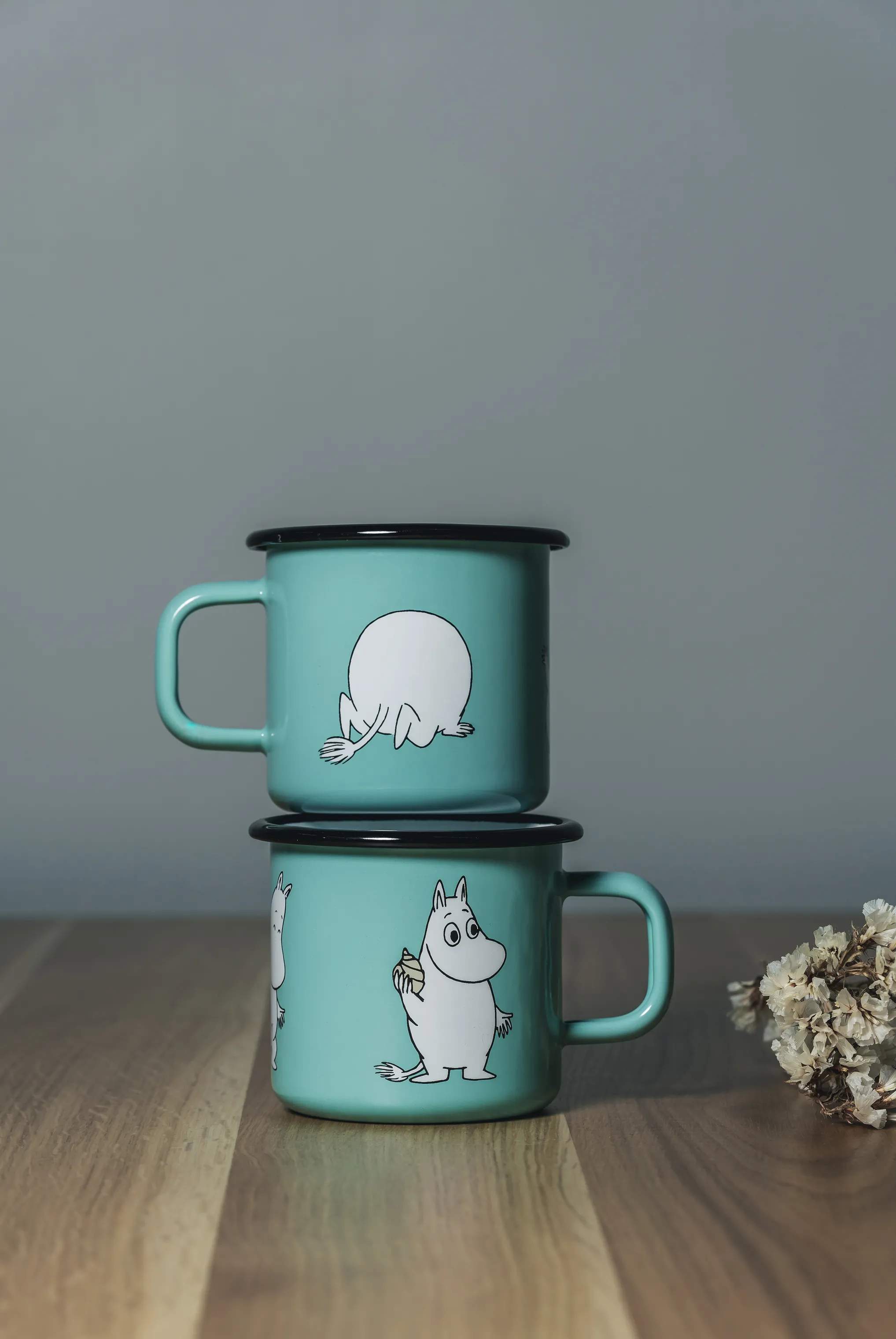 Muurla Krus og kopper med hank Moomin Krus - Moomin Retro i Moomin Retro, 37 cl, 2