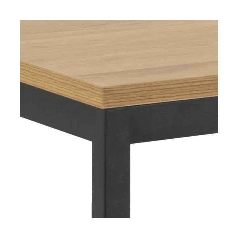 CASA Living Spiseborde Seaford Spisebord i Eg/mat sort, 5