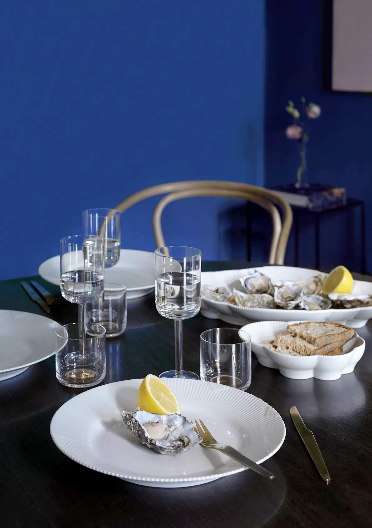 Royal Copenhagen Serveringsfade Hvid Elements Fad, 5