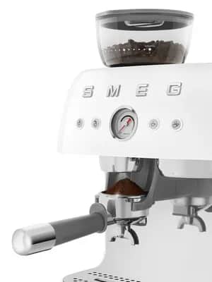 Smeg Espressomaskiner 50's Style Espressomaskine i hvid, 2