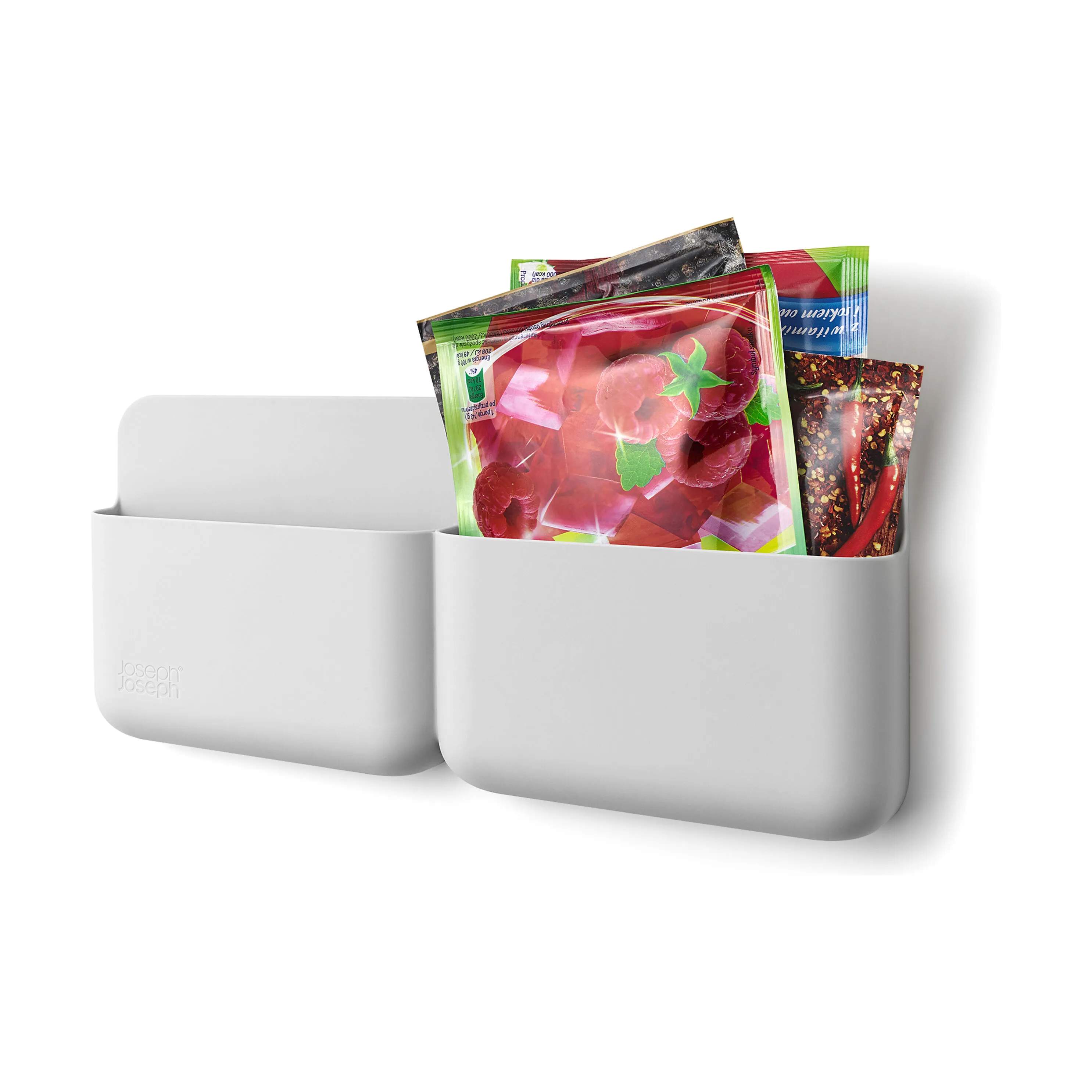 Joseph Joseph Hylder Cupboardstore Sidehylde i Light Stone, 1