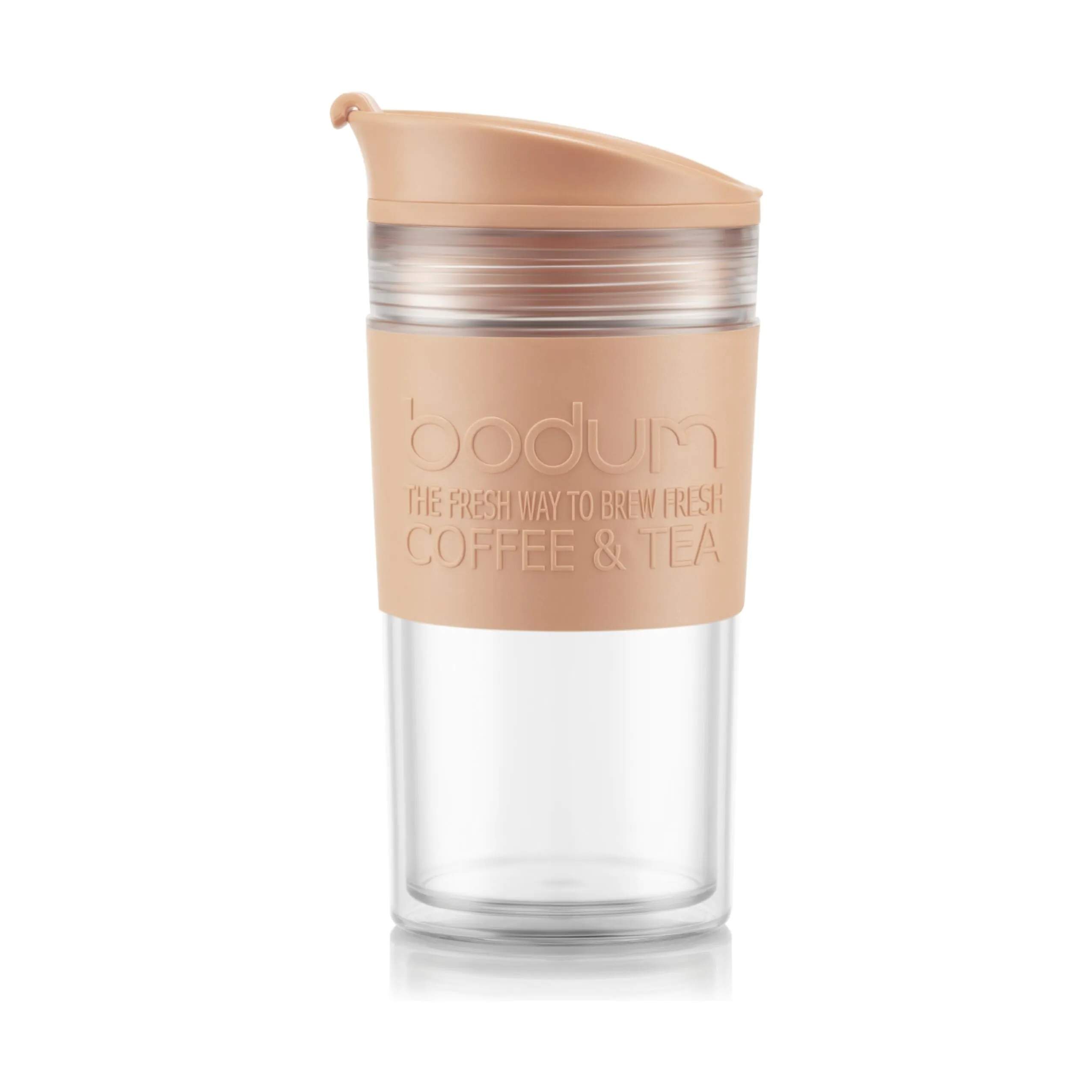 Bodum To go kopper Travel Mug Rejsekrus i Muskmelon, 1
