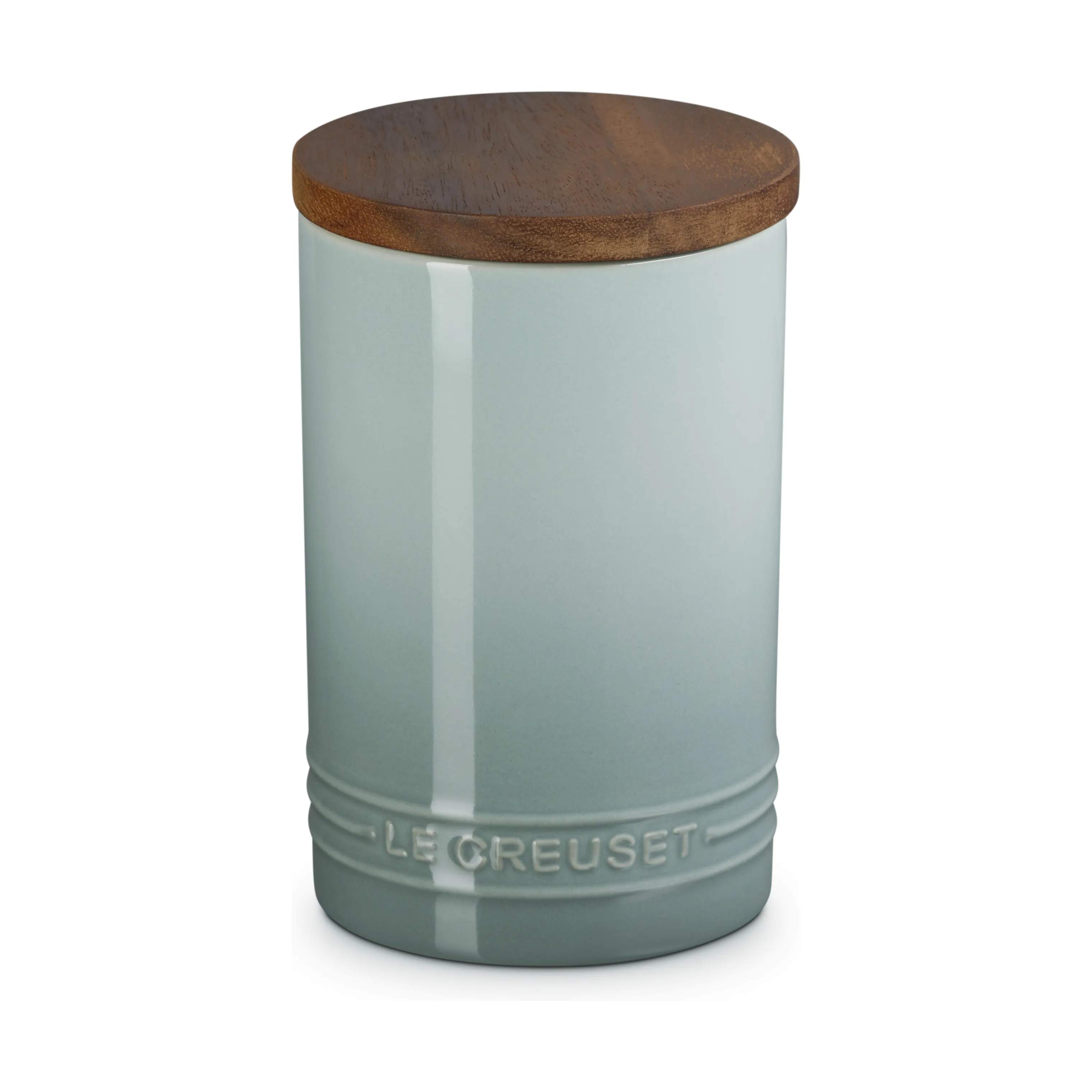 Le Creuset Opbevaringskrukker Signature Opbevaringskrukke m. Låg i Sea Salt, 770 ml, 6