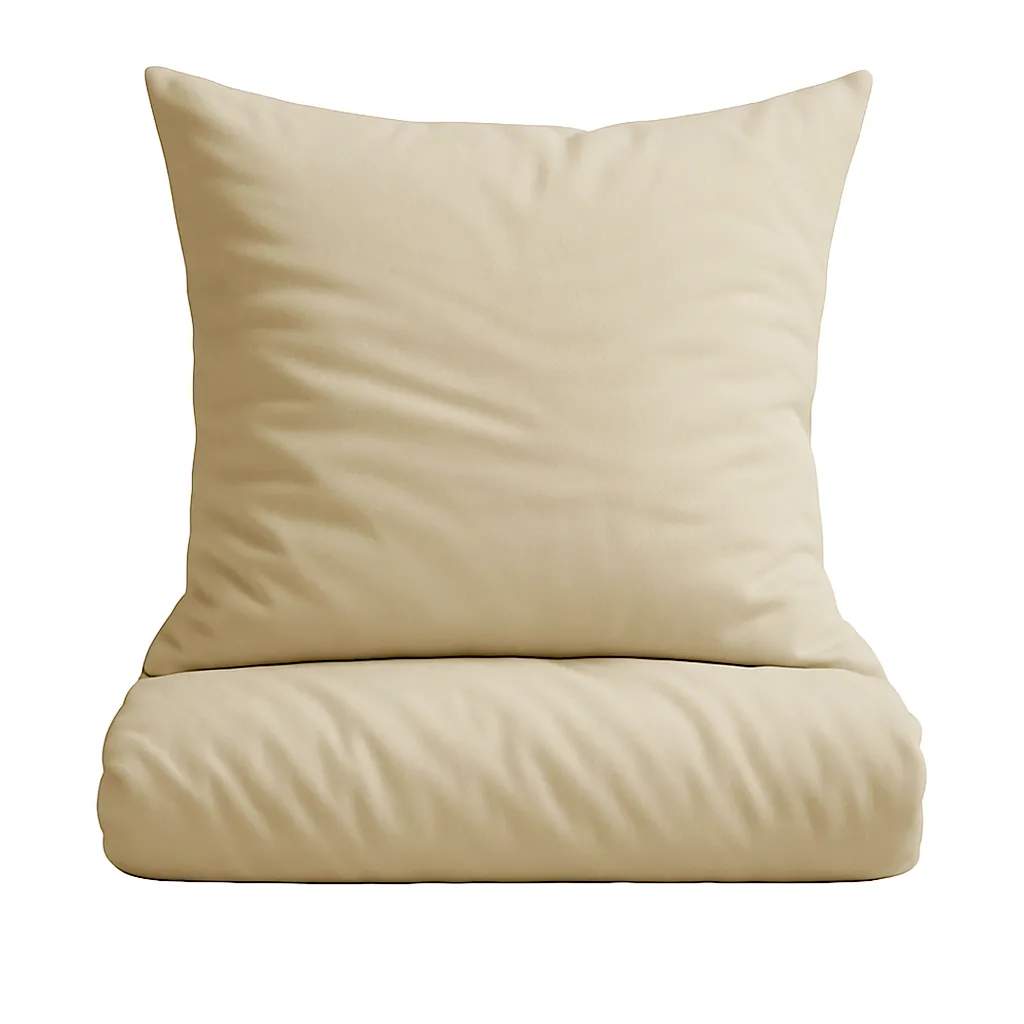 omhu Sengetøj Percale Sengesæt i Mud, 1